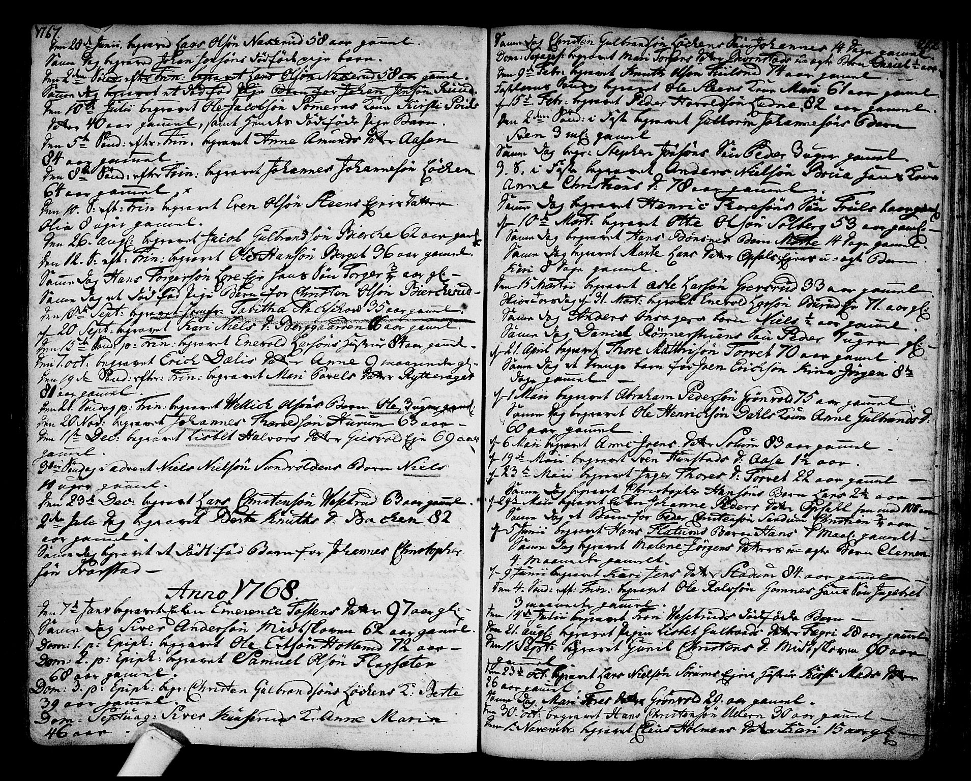 Hole kirkebøker, SAKO/A-228/F/Fa/L0002: Parish register (official) no. I 2, 1766-1814, p. 202