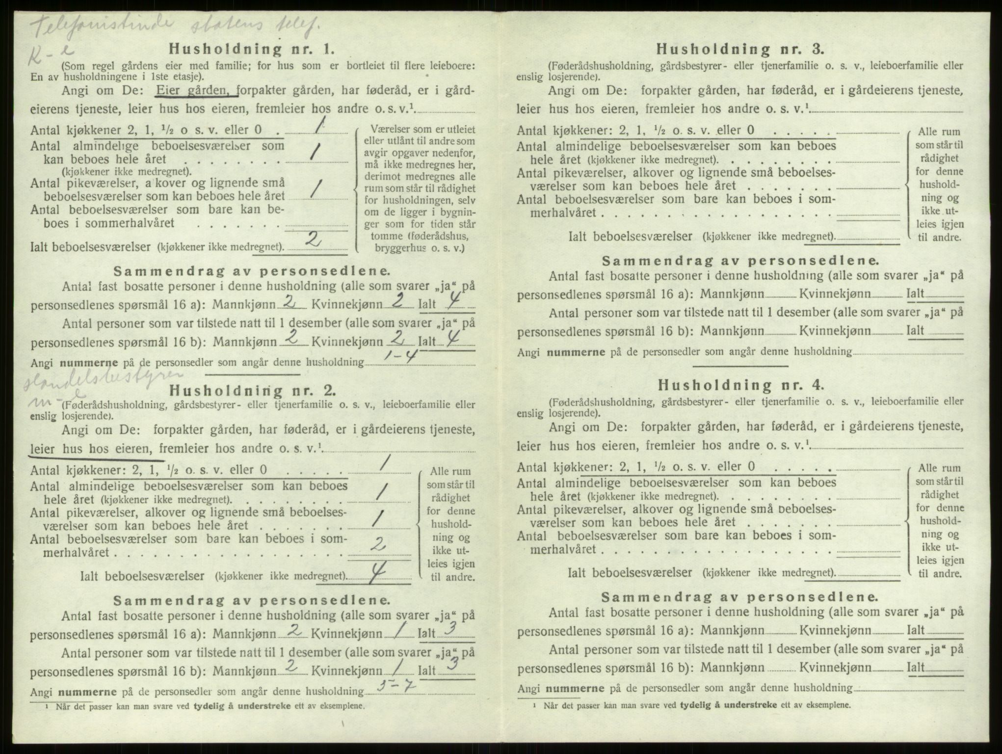 SAB, 1920 census for Stryn, 1920, p. 393