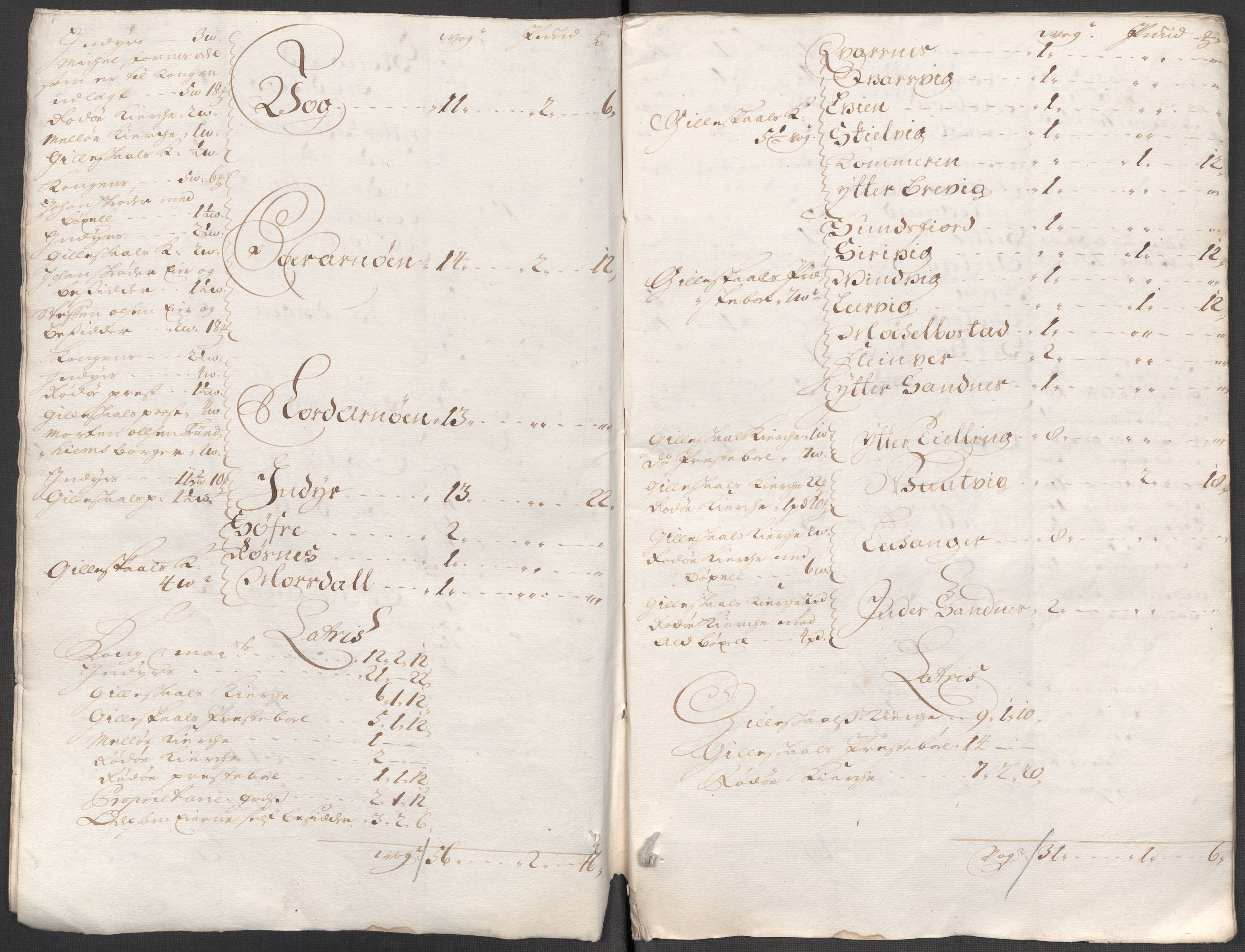 Rentekammeret inntil 1814, Reviderte regnskaper, Fogderegnskap, AV/RA-EA-4092/R66/L4583: Fogderegnskap Salten, 1713, p. 25