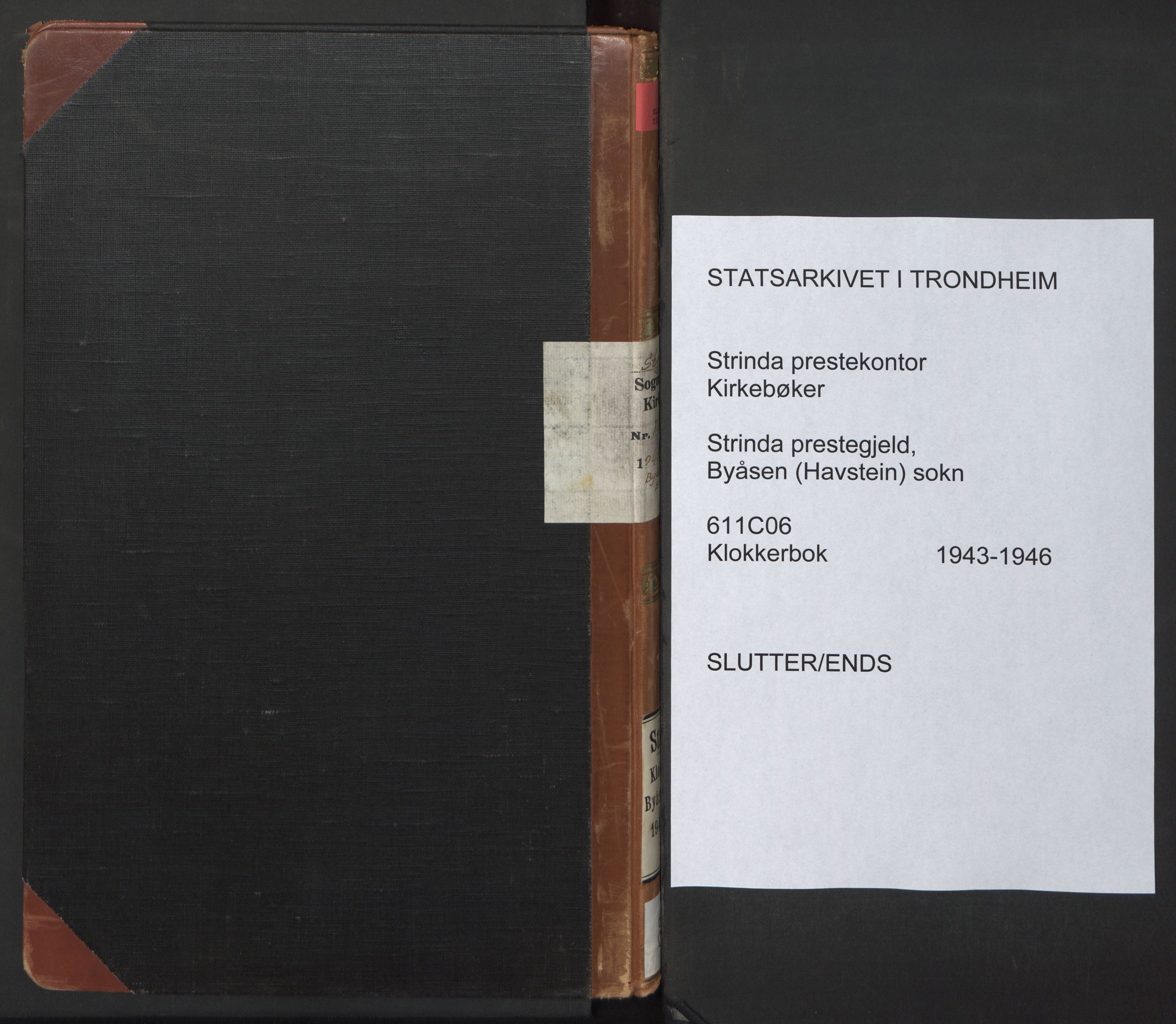 Ministerialprotokoller, klokkerbøker og fødselsregistre - Sør-Trøndelag, SAT/A-1456/611/L0358: Parish register (copy) no. 611C06, 1943-1946, p. 101