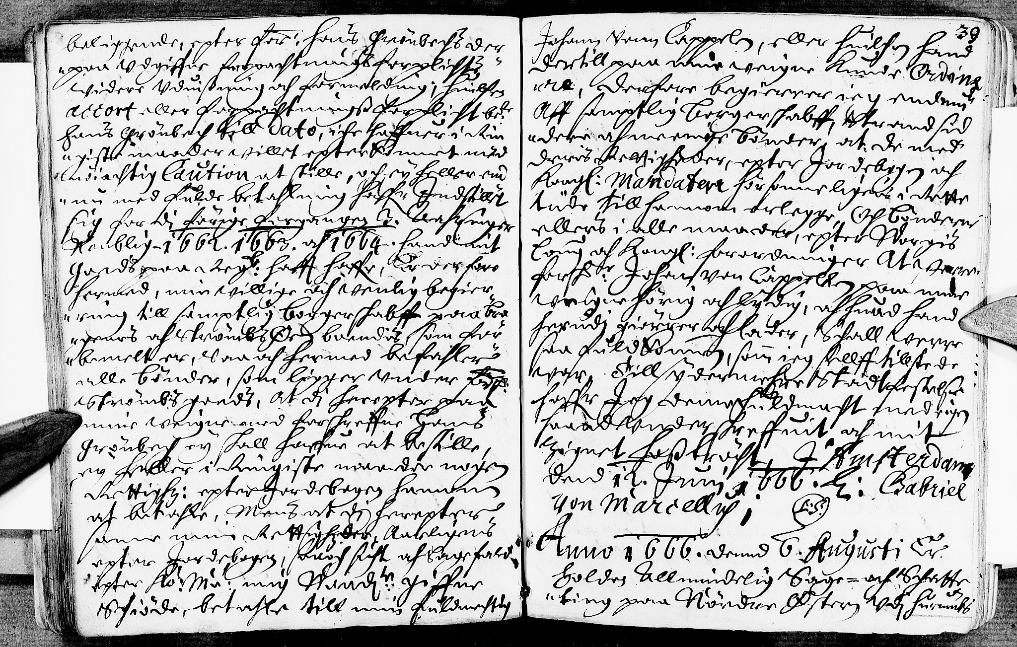 Lier, Røyken og Hurum sorenskriveri, SAKO/A-89/F/Fa/L0007: Tingbok, 1666, p. 39
