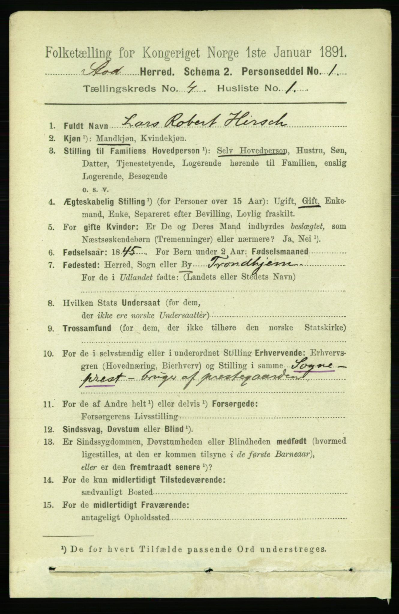 RA, 1891 census for 1734 Stod, 1891, p. 1781