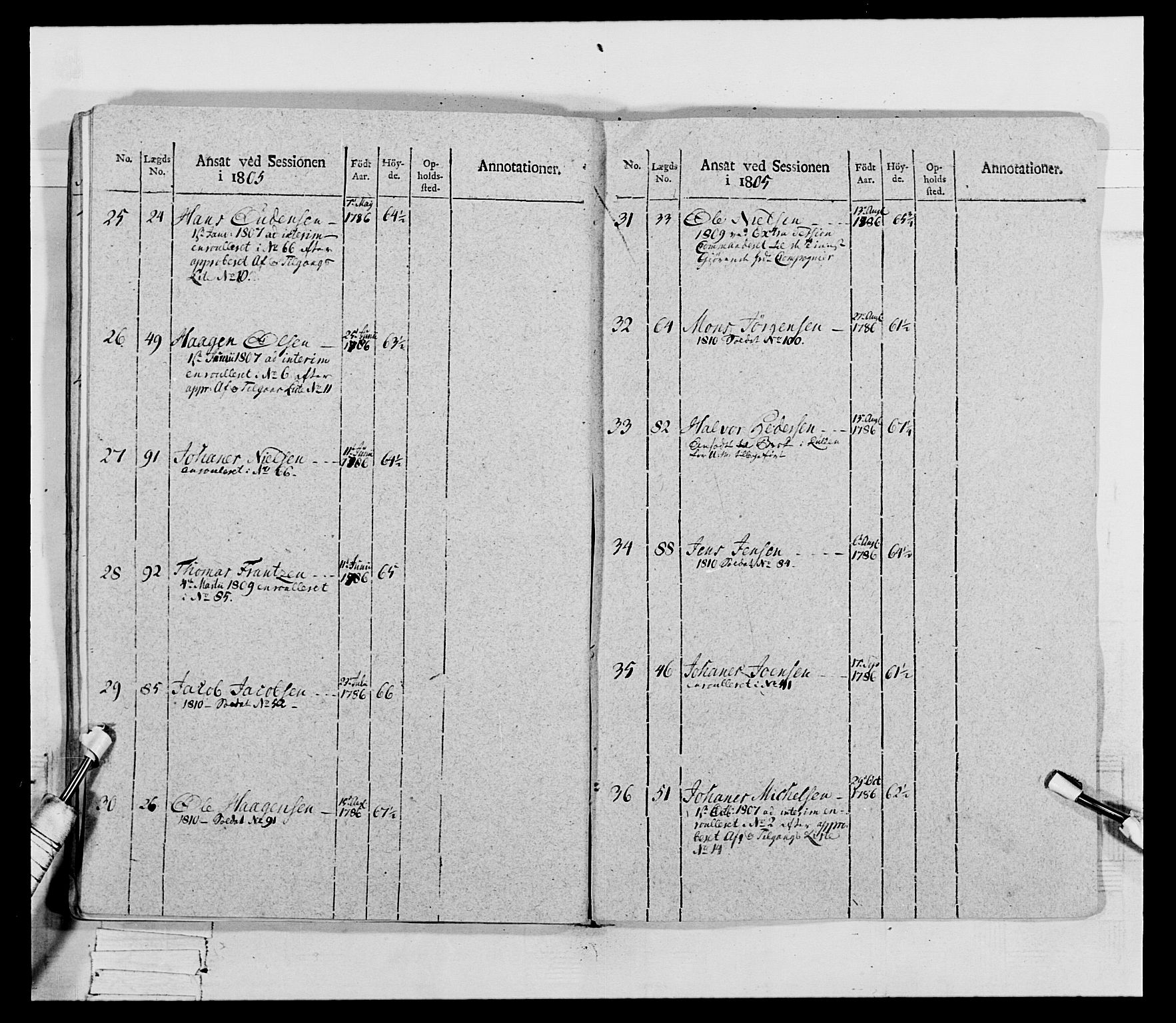 Generalitets- og kommissariatskollegiet, Det kongelige norske kommissariatskollegium, AV/RA-EA-5420/E/Eh/L0069: Opplandske gevorbne infanteriregiment, 1810-1818, p. 50