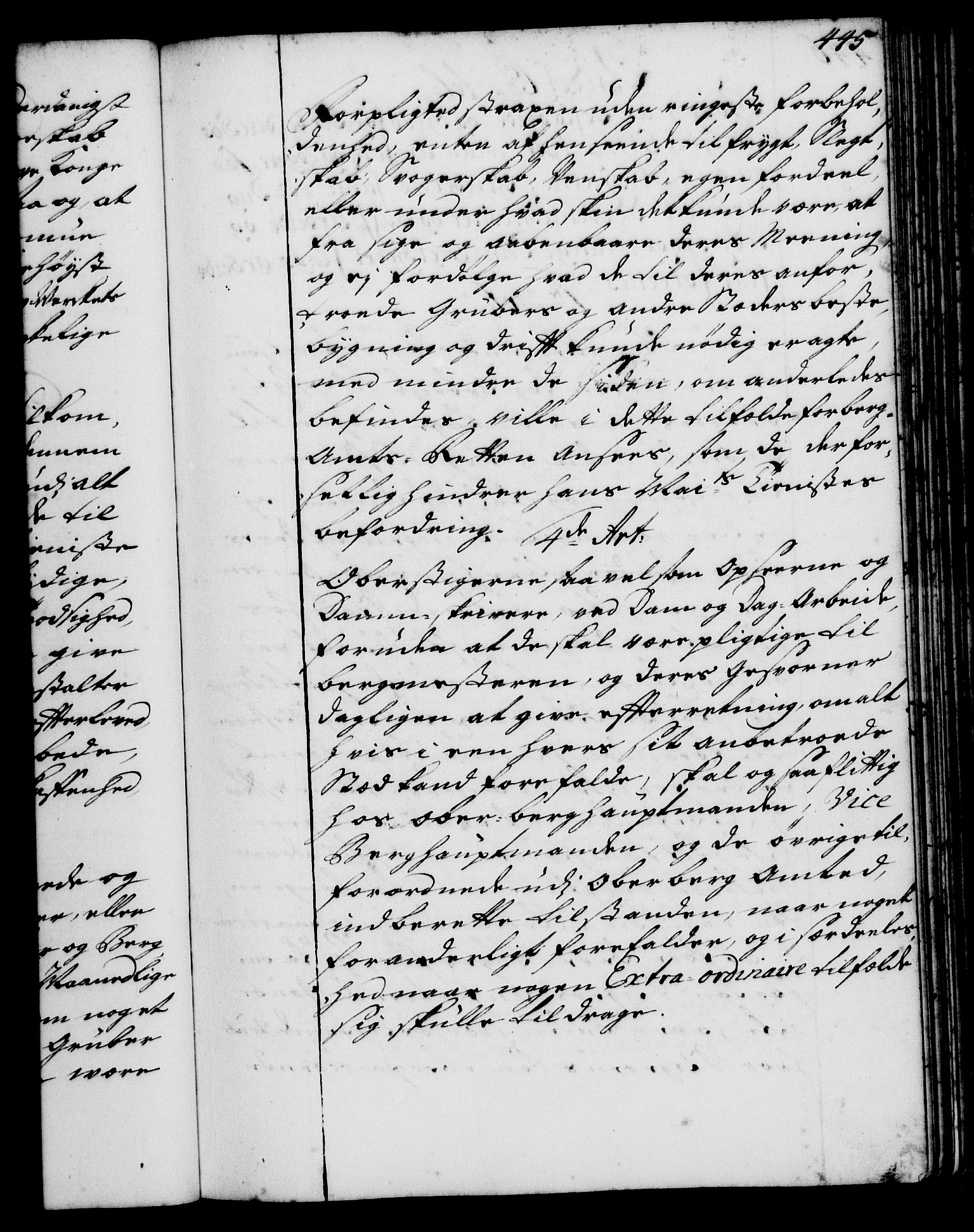Rentekammeret, Kammerkanselliet, RA/EA-3111/G/Gg/Ggi/L0001: Norsk instruksjonsprotokoll med register (merket RK 53.34), 1720-1729, p. 445