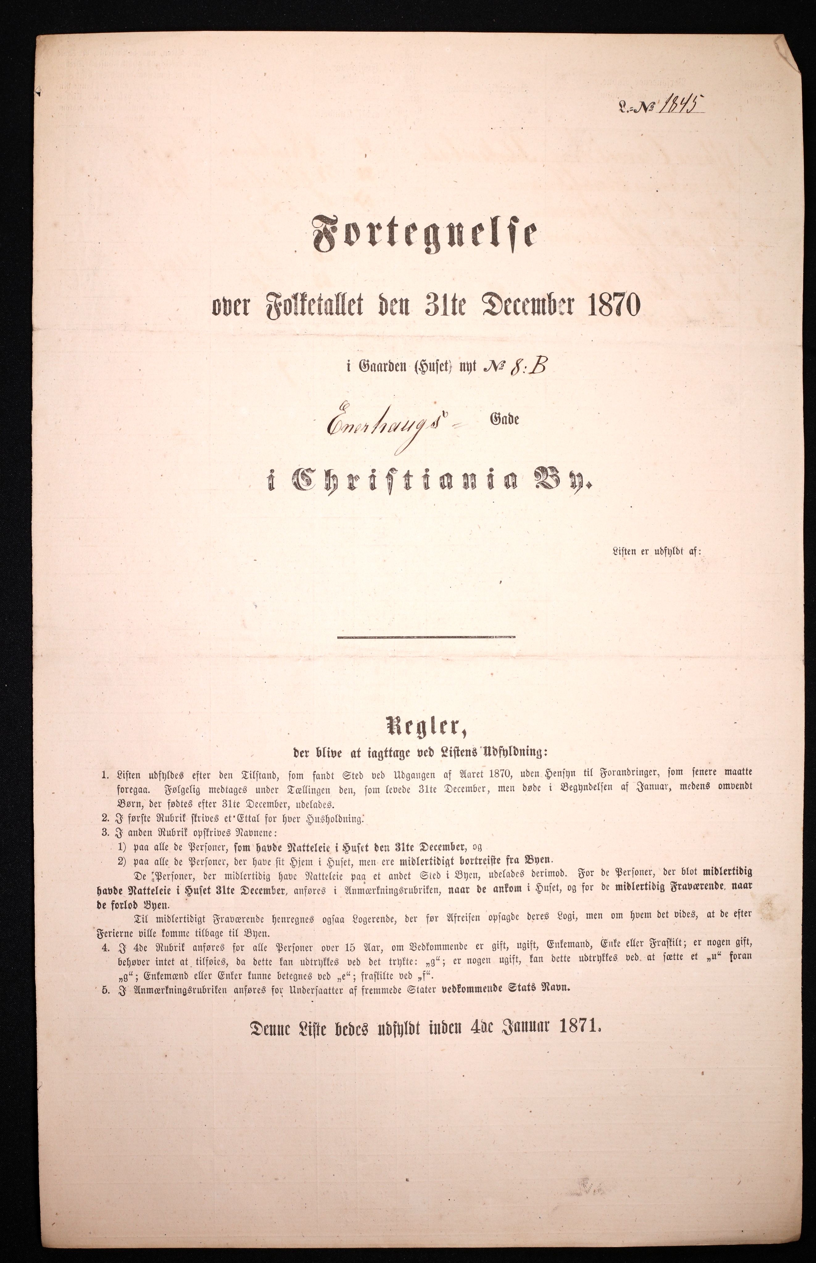RA, 1870 census for 0301 Kristiania, 1870, p. 829