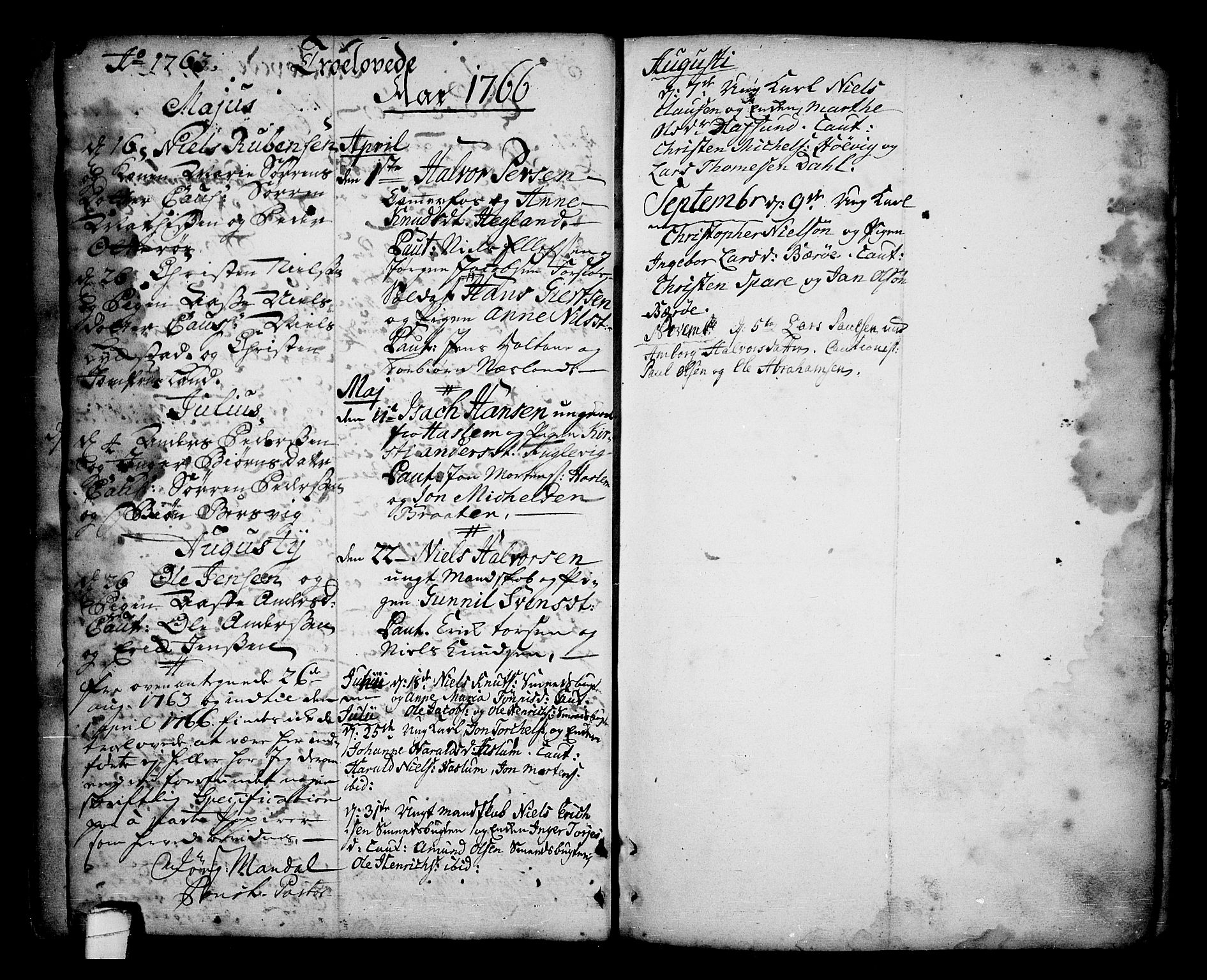 Sannidal kirkebøker, SAKO/A-296/F/Fa/L0001: Parish register (official) no. 1, 1702-1766, p. 30-31