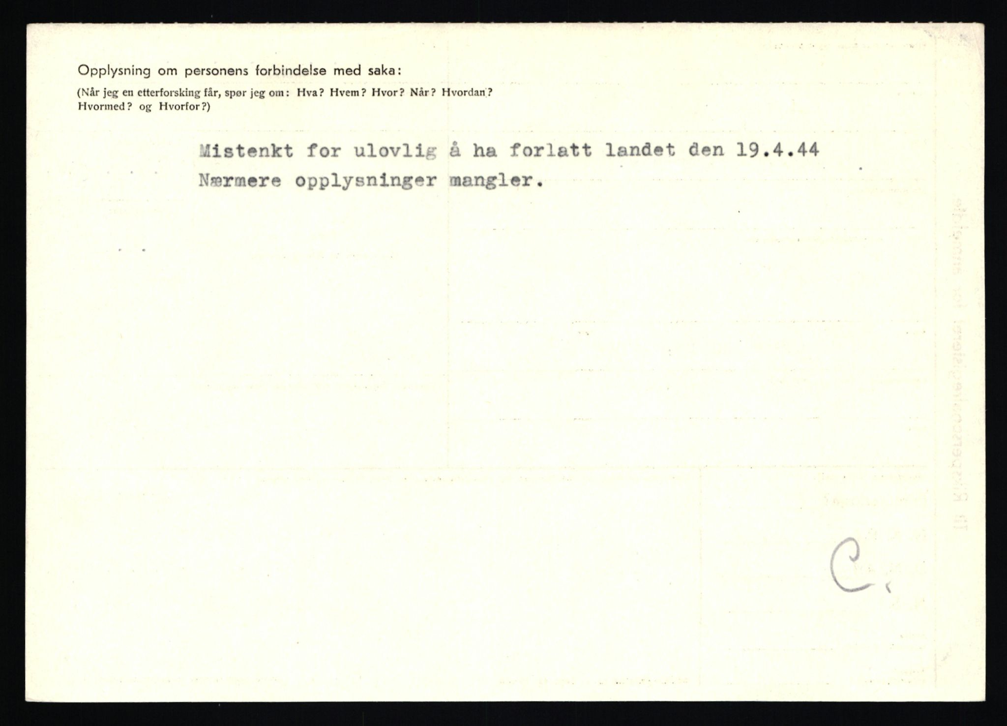 Statspolitiet - Hovedkontoret / Osloavdelingen, AV/RA-S-1329/C/Ca/L0002: Arneberg - Brand, 1943-1945, p. 1632