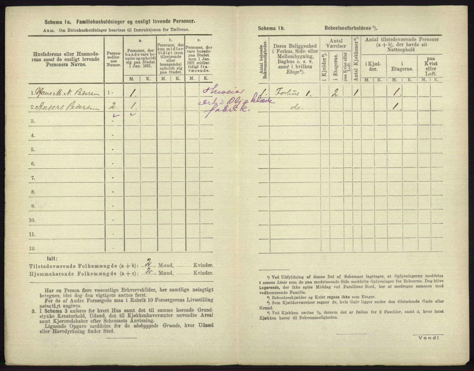 RA, 1891 census for 1804 Bodø, 1891, p. 3812