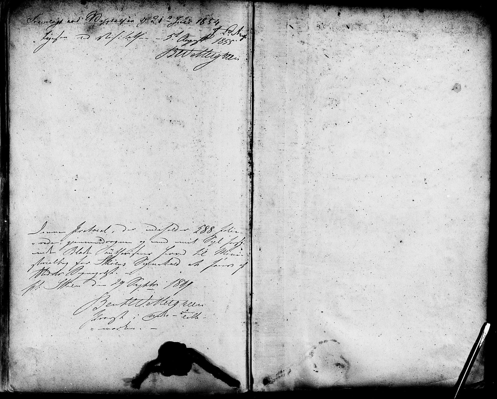 Skien kirkebøker, SAKO/A-302/F/Fa/L0006a: Parish register (official) no. 6A, 1843-1856