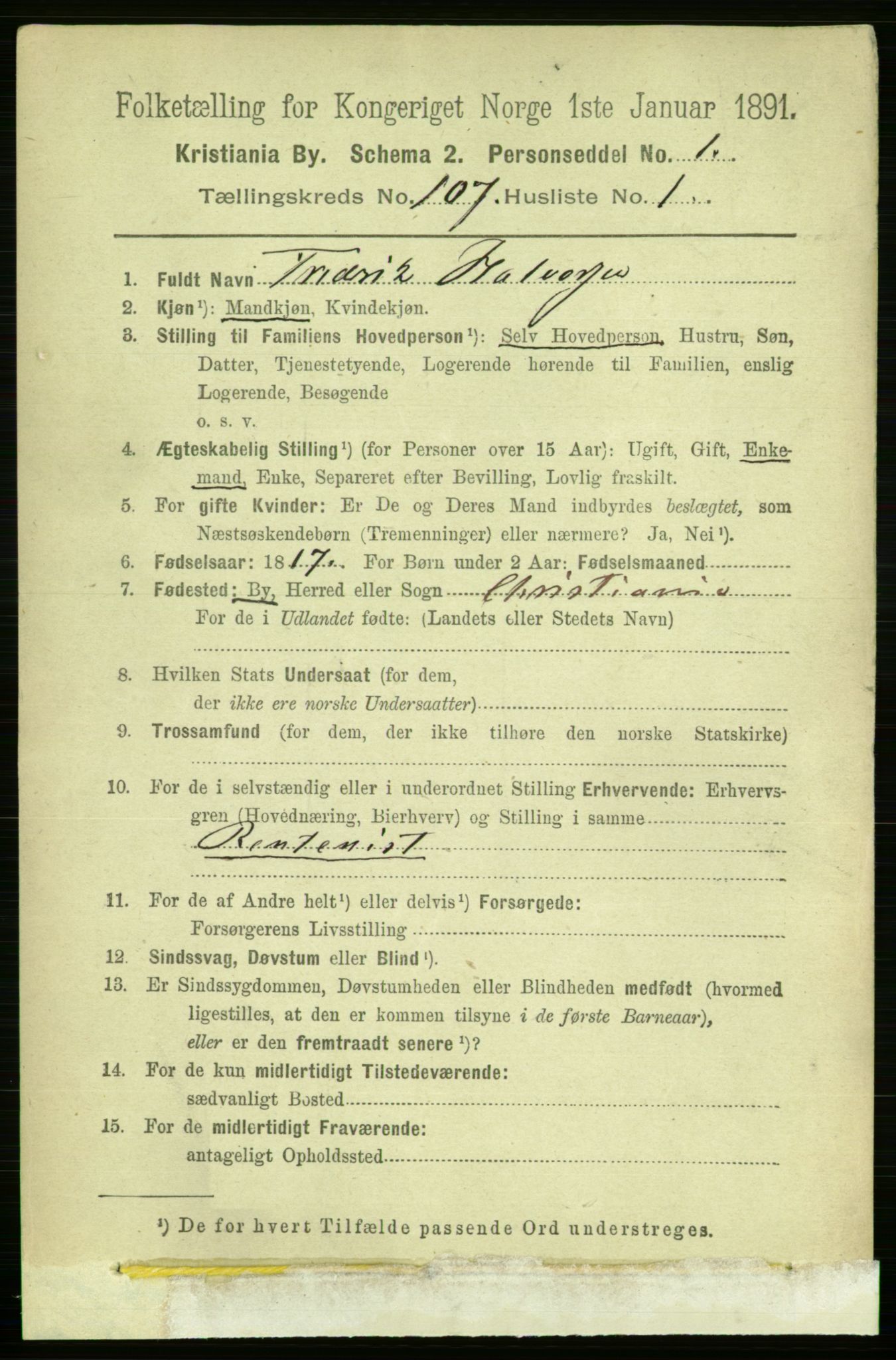 RA, 1891 census for 0301 Kristiania, 1891, p. 54772