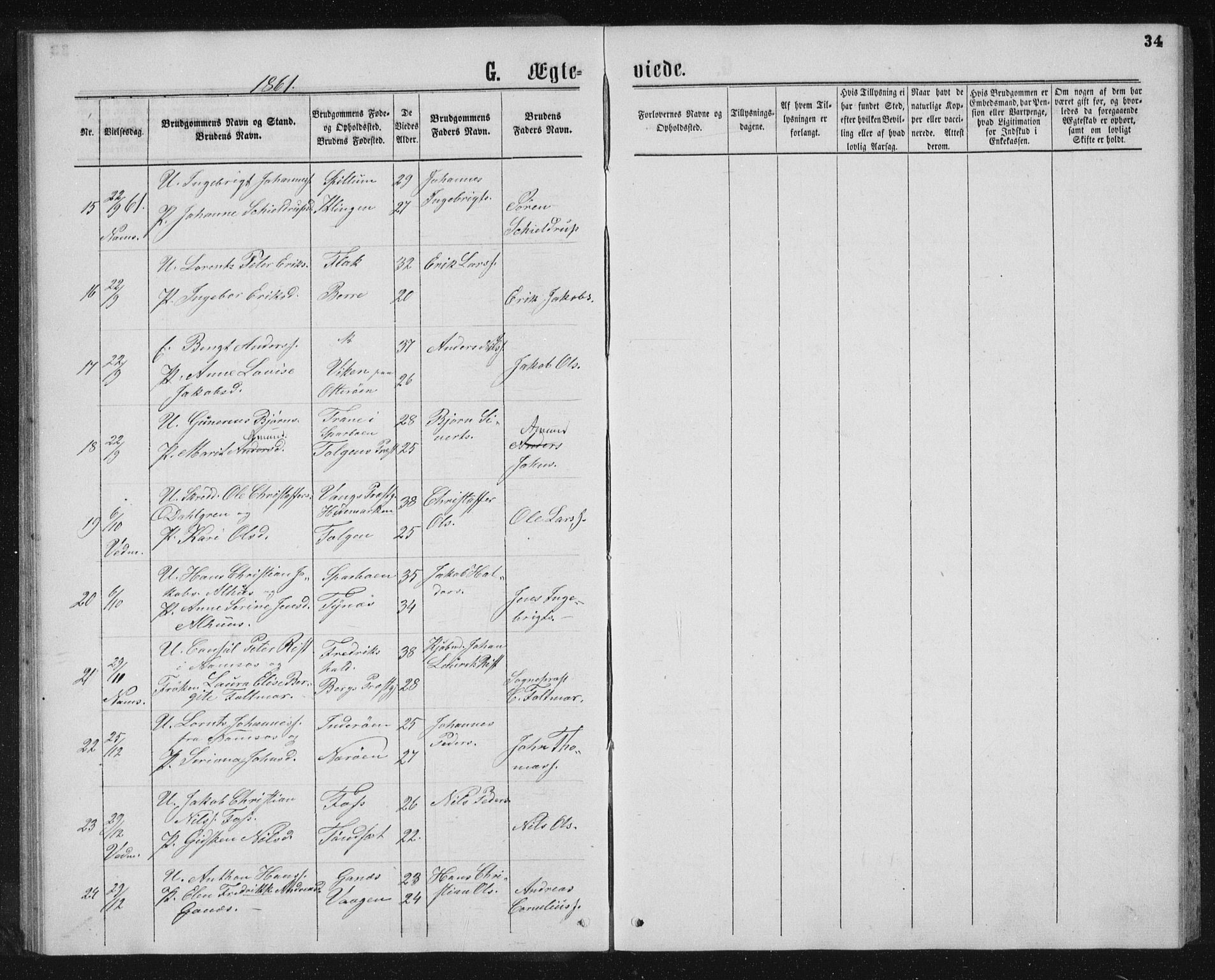 Ministerialprotokoller, klokkerbøker og fødselsregistre - Nord-Trøndelag, SAT/A-1458/768/L0568: Parish register (official) no. 768A03, 1836-1865, p. 34