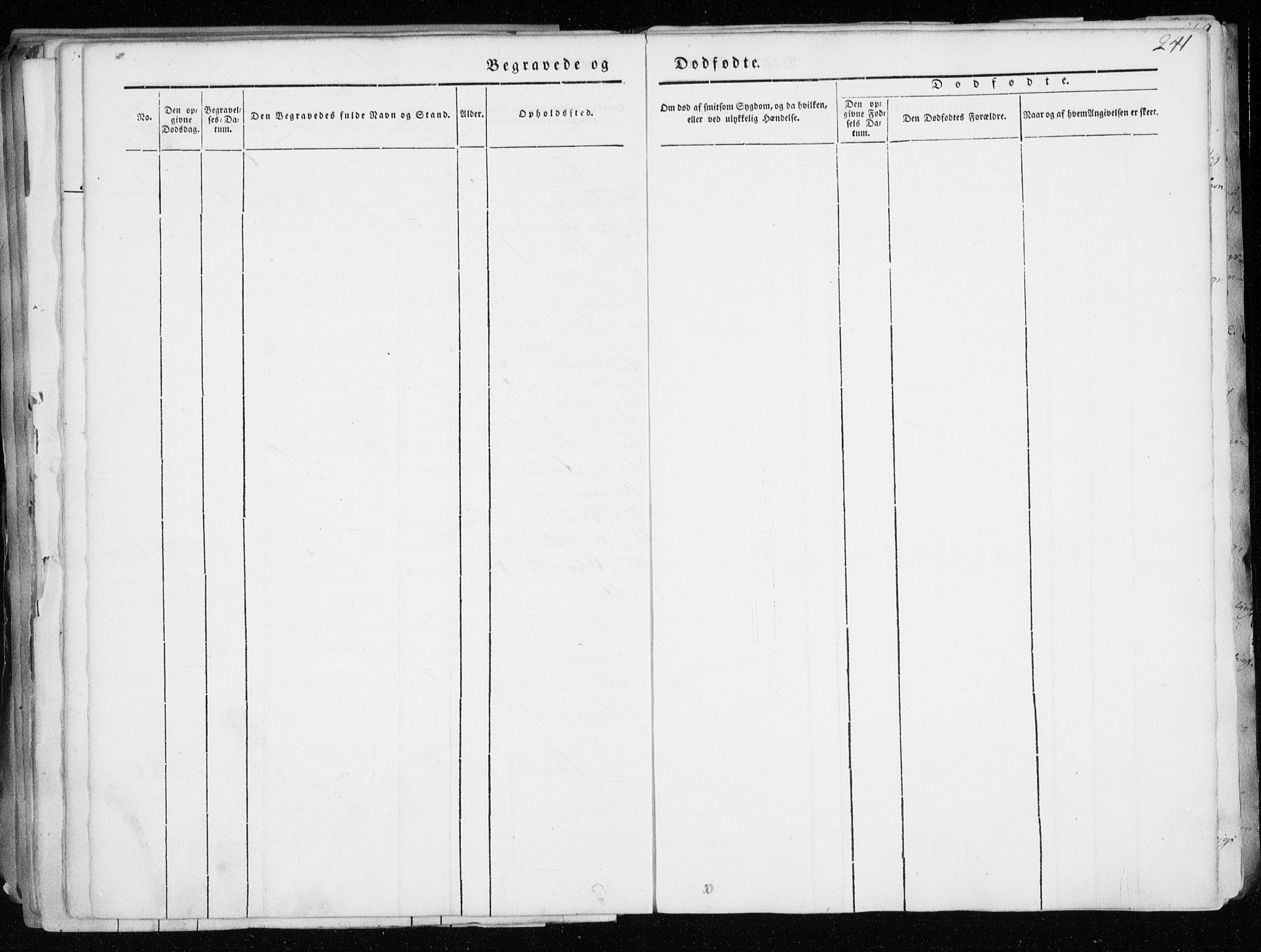 Tranøy sokneprestkontor, AV/SATØ-S-1313/I/Ia/Iaa/L0006kirke: Parish register (official) no. 6, 1844-1855, p. 241