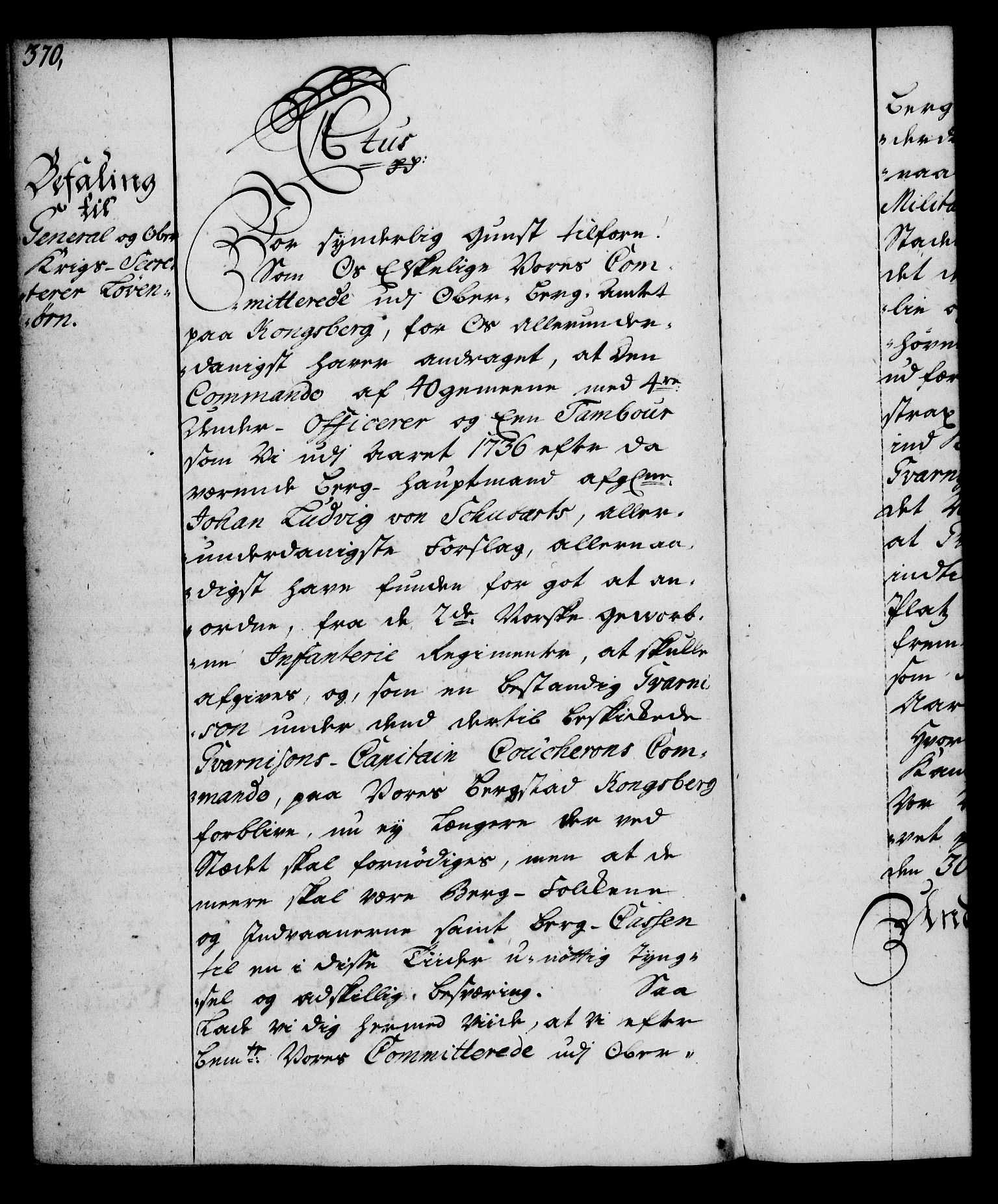 Rentekammeret, Kammerkanselliet, AV/RA-EA-3111/G/Gg/Gga/L0004: Norsk ekspedisjonsprotokoll med register (merket RK 53.4), 1734-1741, p. 370