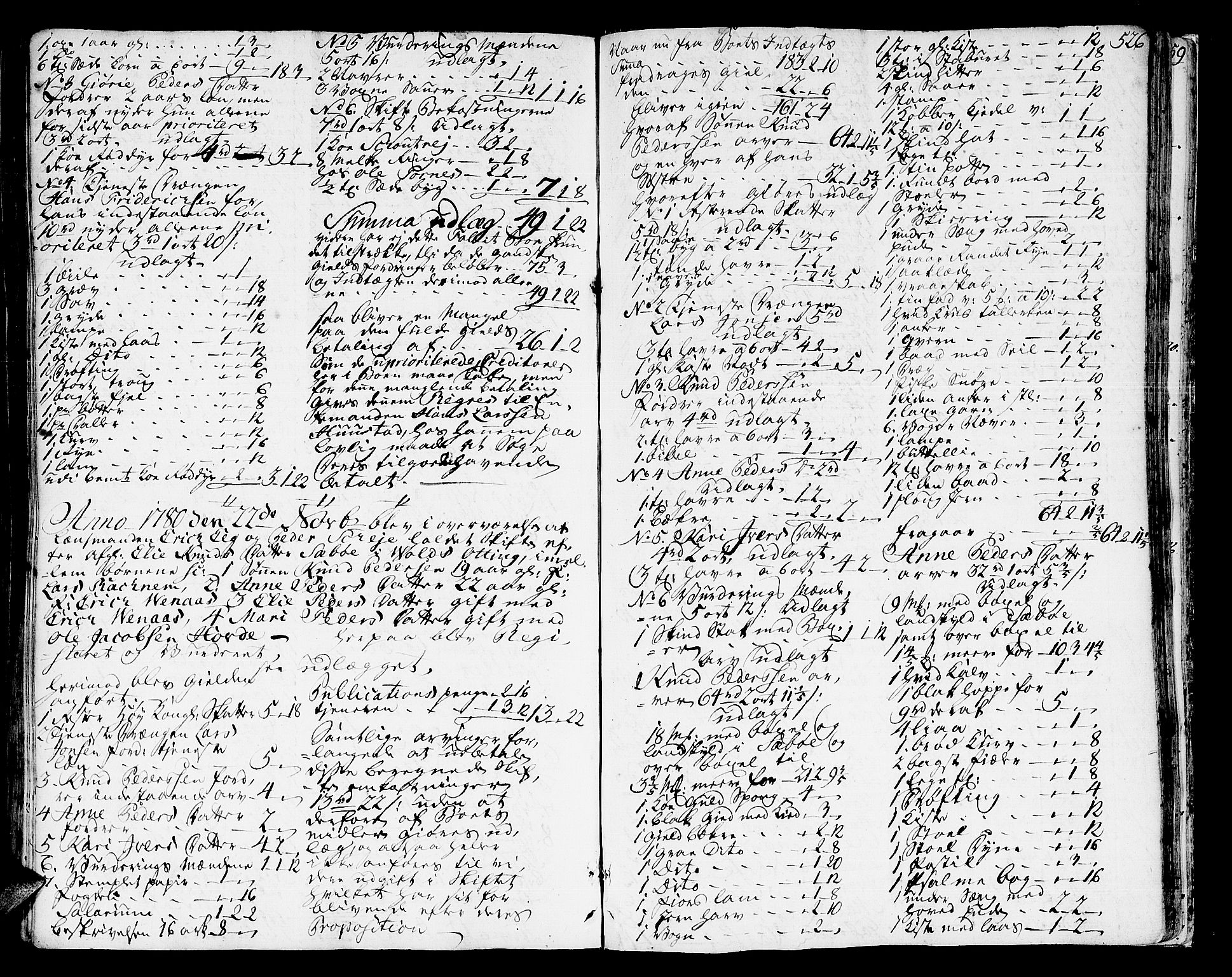 Romsdal sorenskriveri, SAT/A-4149/1/3/3A/L0010: Skifteprotokoll, 1774-1782, p. 525b-526a