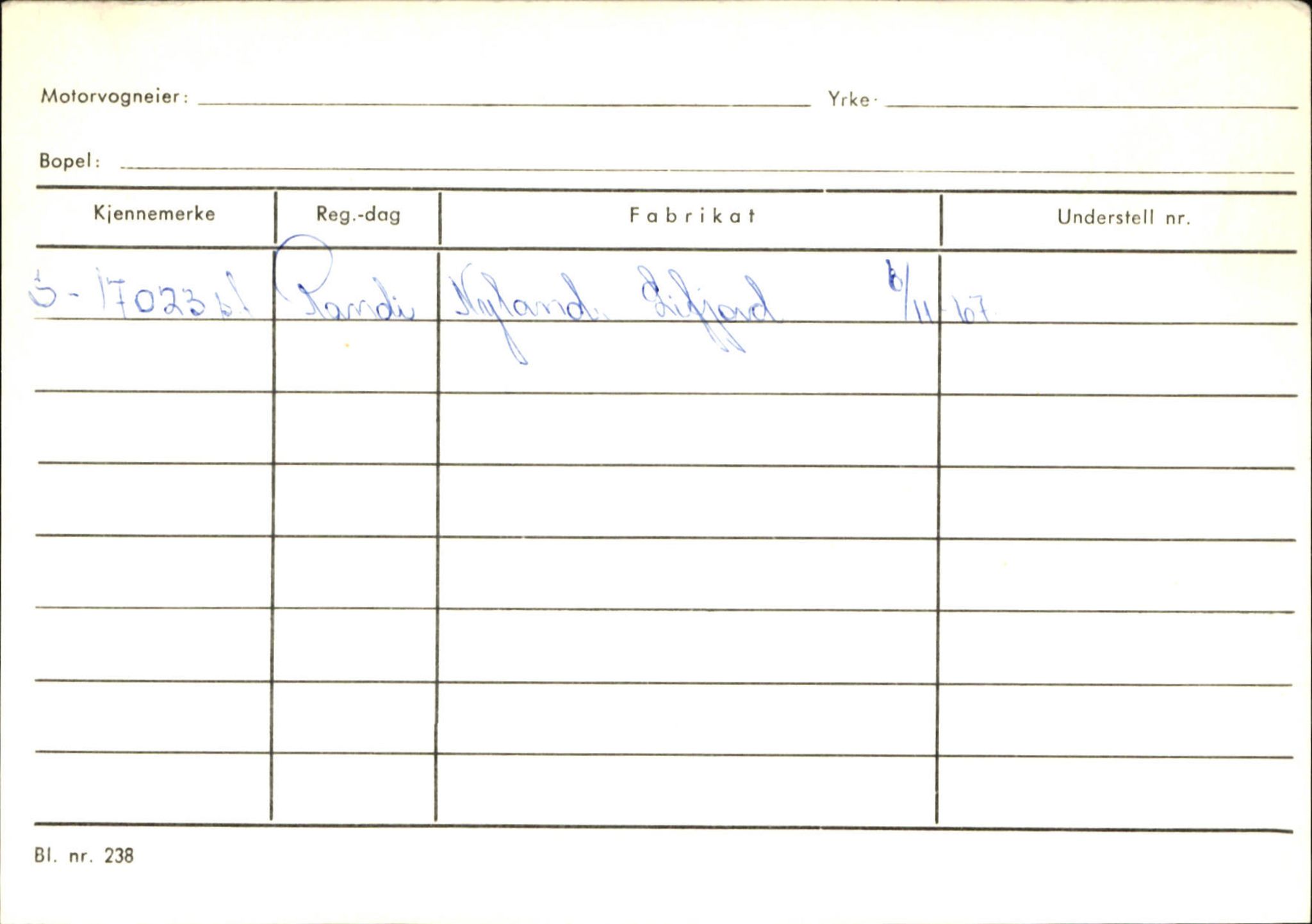 Statens vegvesen, Sogn og Fjordane vegkontor, AV/SAB-A-5301/4/F/L0131: Eigarregister Høyanger P-Å. Stryn S-Å, 1945-1975, p. 1935