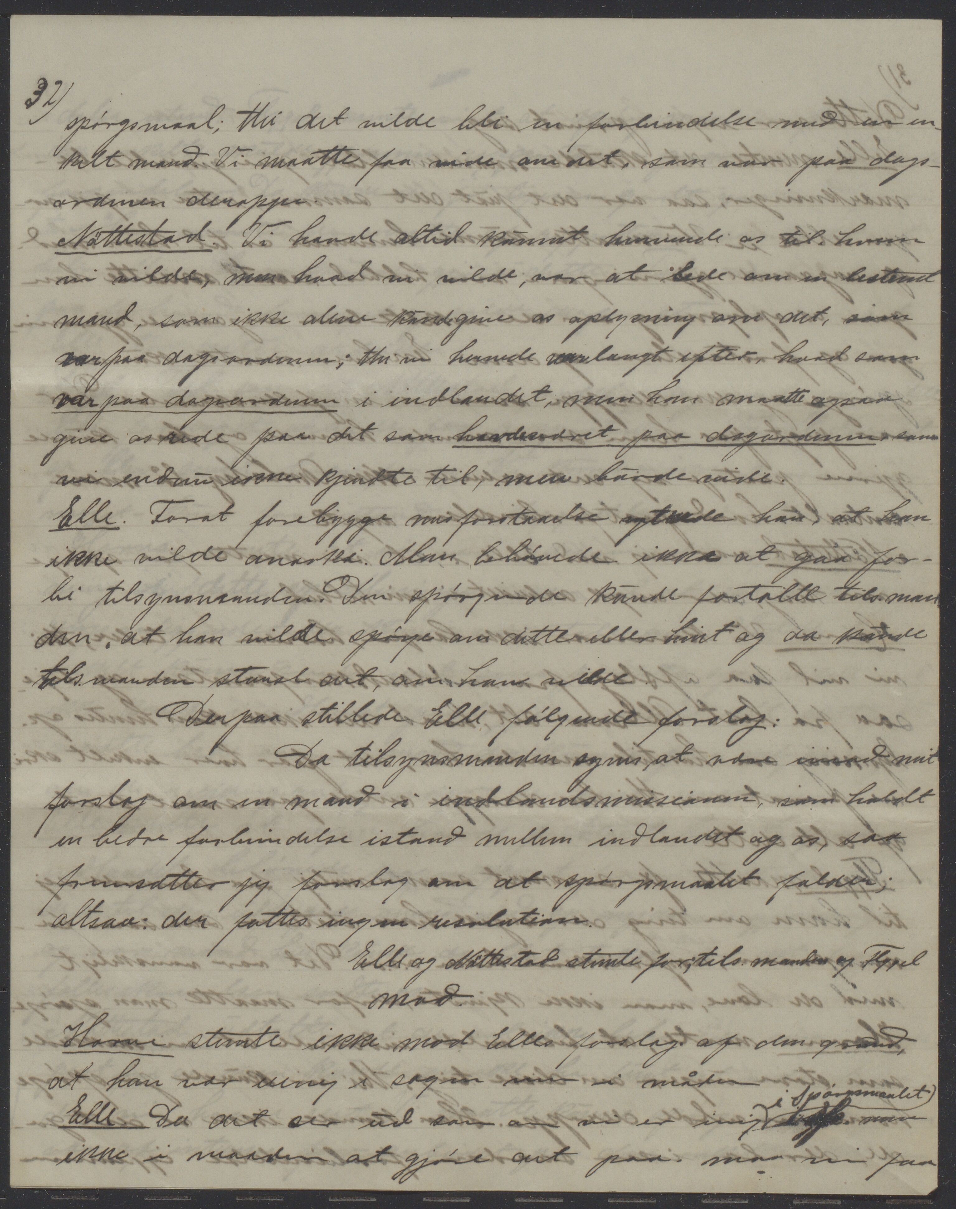 Det Norske Misjonsselskap - hovedadministrasjonen, VID/MA-A-1045/D/Da/Daa/L0043/0004: Konferansereferat og årsberetninger / Konferansereferat fra Øst-Madagaskar., 1899, p. 32