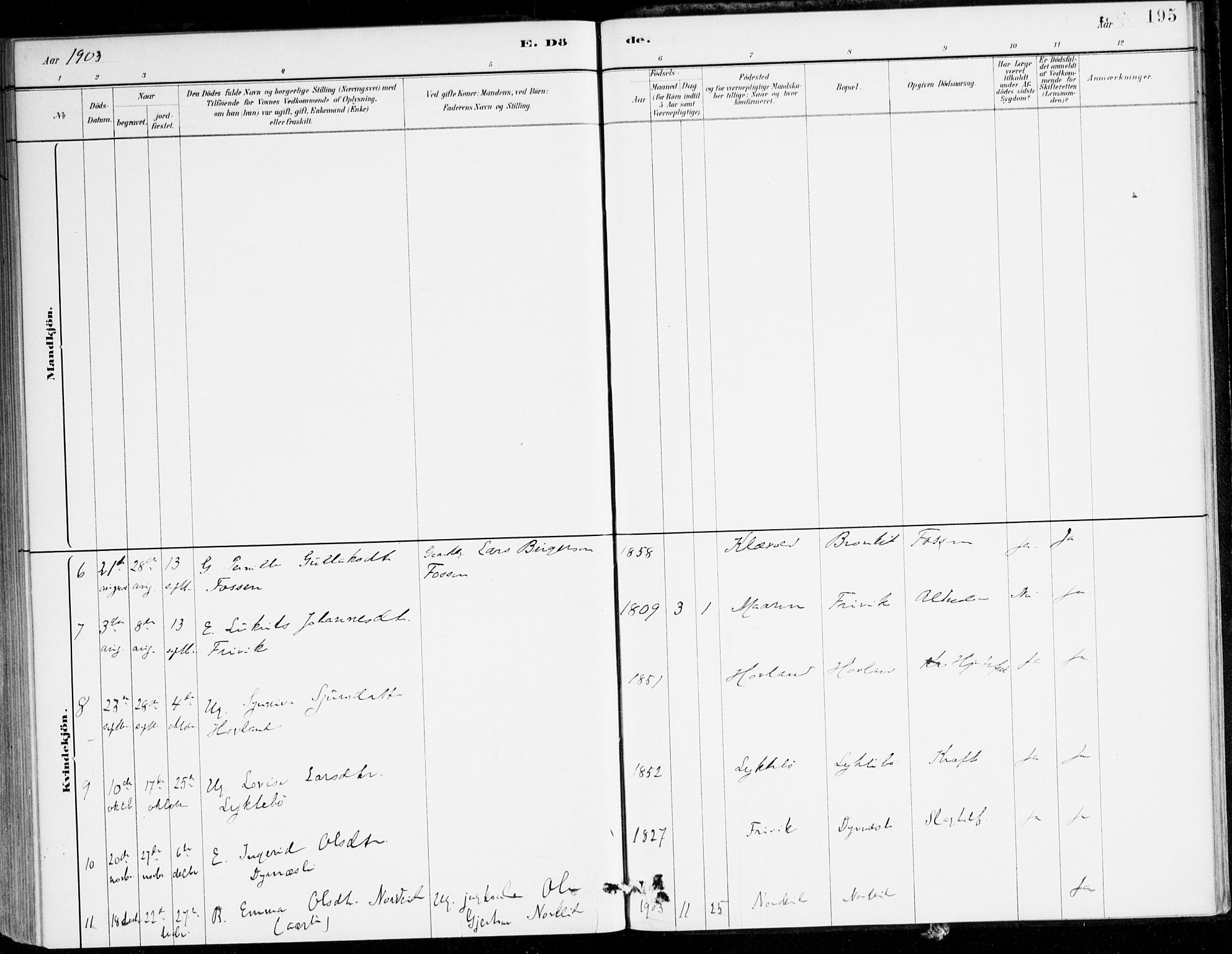 Lavik sokneprestembete, AV/SAB-A-80901: Parish register (official) no. C 1, 1882-1904, p. 195