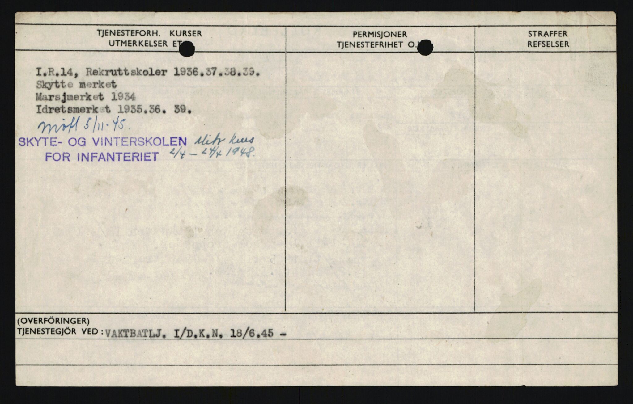 Forsvaret, Sør-Hålogaland landforsvar, AV/RA-RAFA-2552/P/Pa/L0302: Personellmapper for slettet personell, yrkesbefal og vernepliktig befal, født 1913-1916, 1932-1976, p. 190