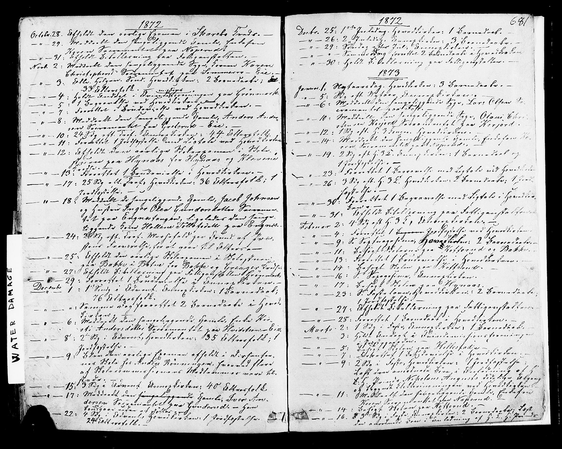 Botne kirkebøker, AV/SAKO-A-340/F/Fa/L0006: Parish register (official) no. I 6, 1836-1877, p. 681