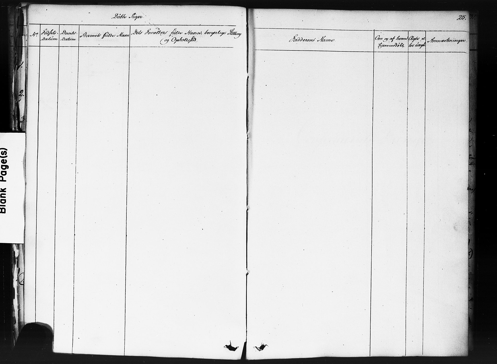 Kristiania tukthusprest Kirkebøker, SAO/A-10881/F/Fa/L0003: Parish register (official) no. 3, 1831-1865, p. 25