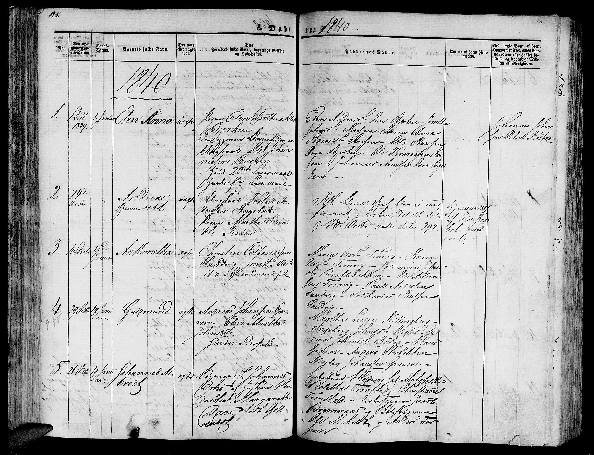 Ministerialprotokoller, klokkerbøker og fødselsregistre - Nord-Trøndelag, SAT/A-1458/701/L0006: Parish register (official) no. 701A06, 1825-1841, p. 138