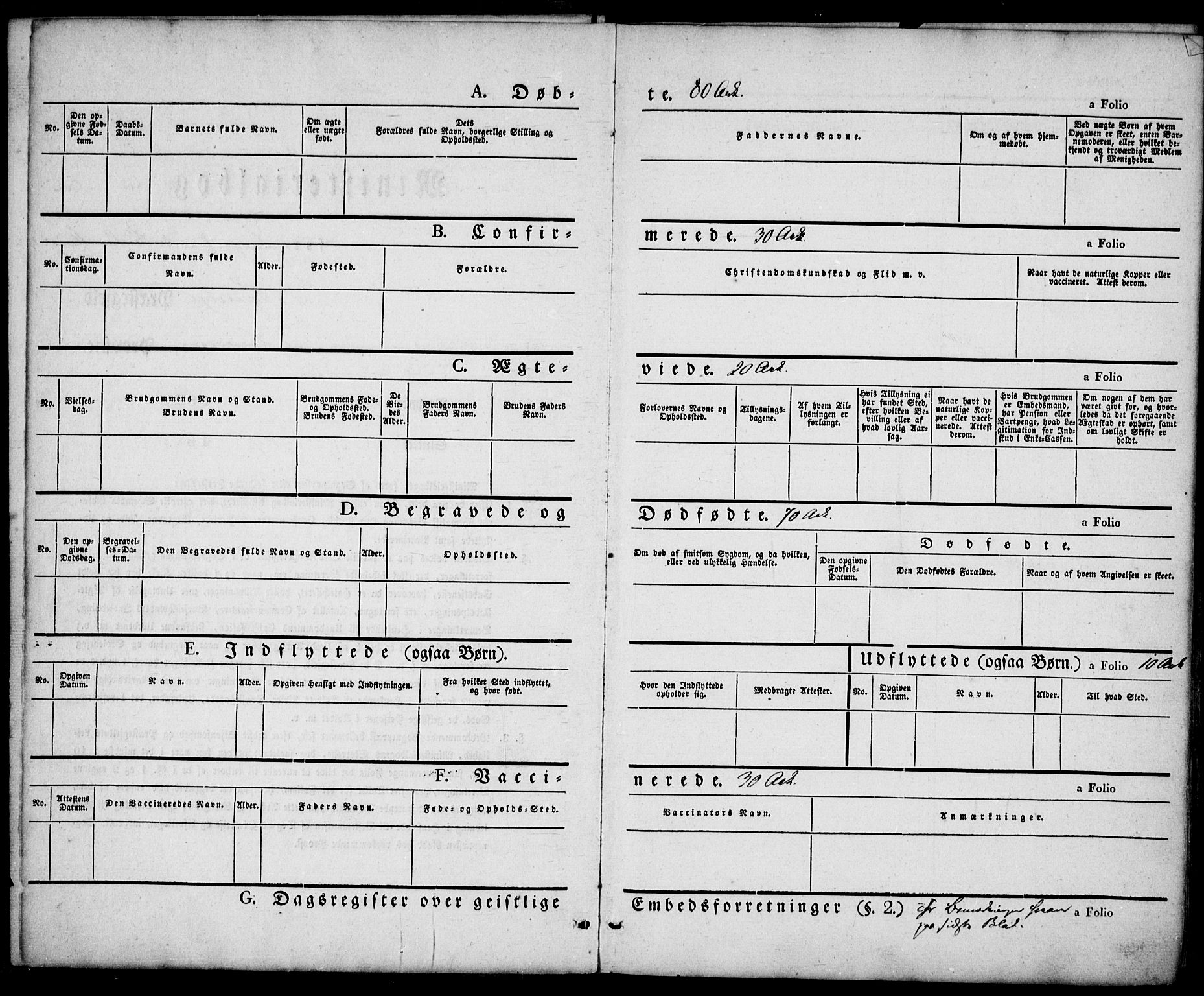 Larvik kirkebøker, SAKO/A-352/F/Fb/L0003: Parish register (official) no. II 3, 1842-1856