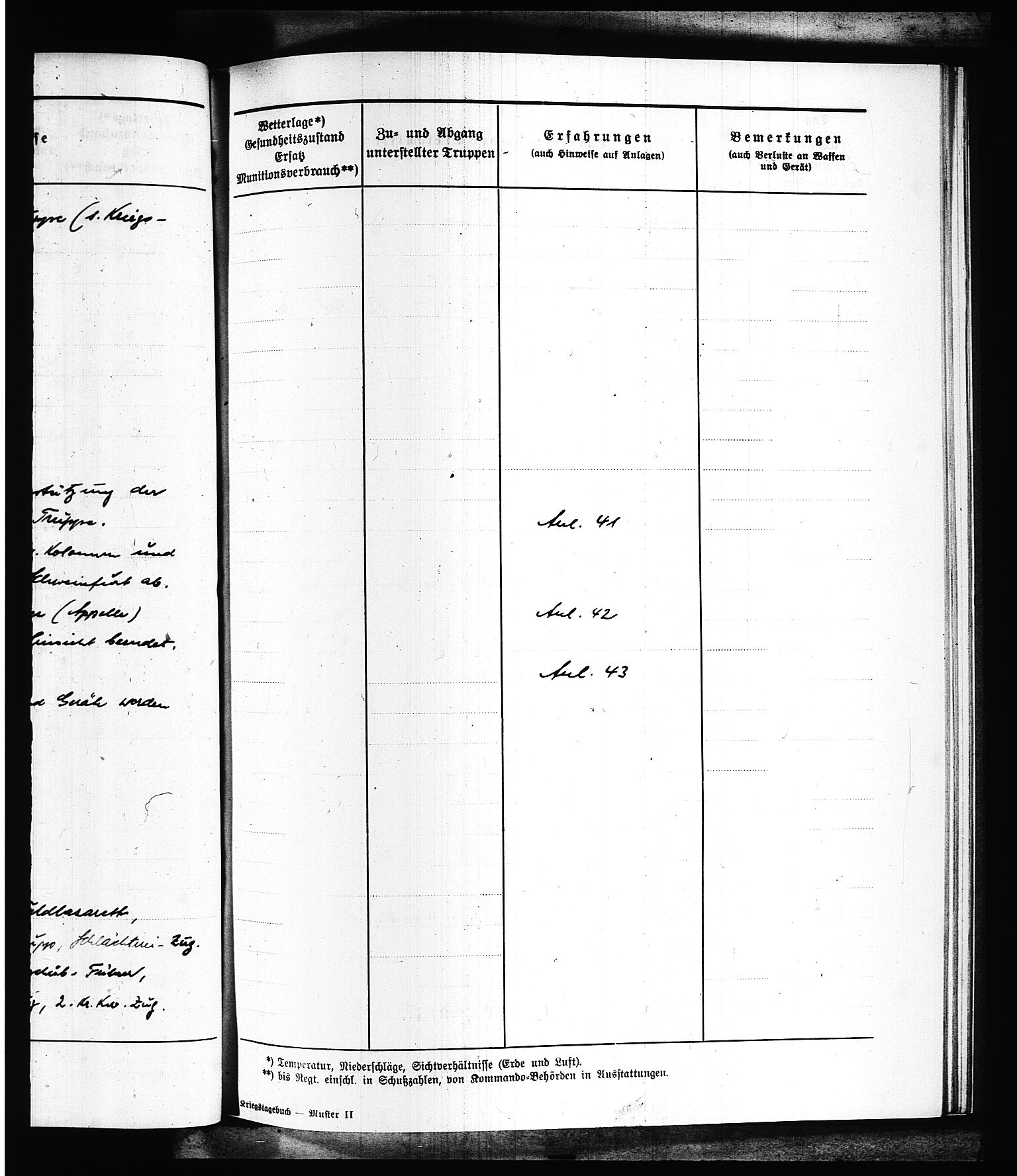 Documents Section, AV/RA-RAFA-2200/V/L0088: Amerikansk mikrofilm "Captured German Documents".
Box No. 727.  FKA jnr. 601/1954., 1939-1940, p. 47