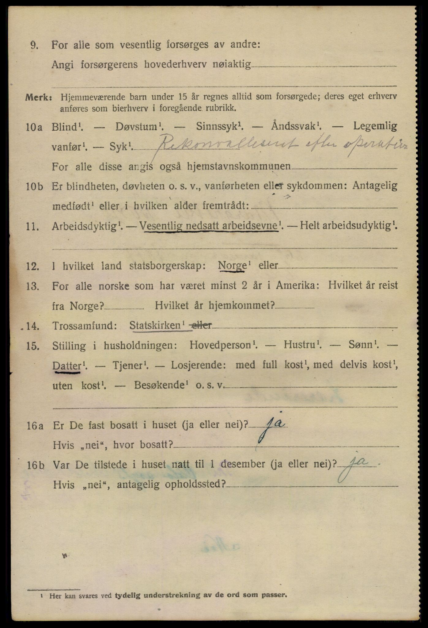 SAO, 1920 census for Kristiania, 1920, p. 212206