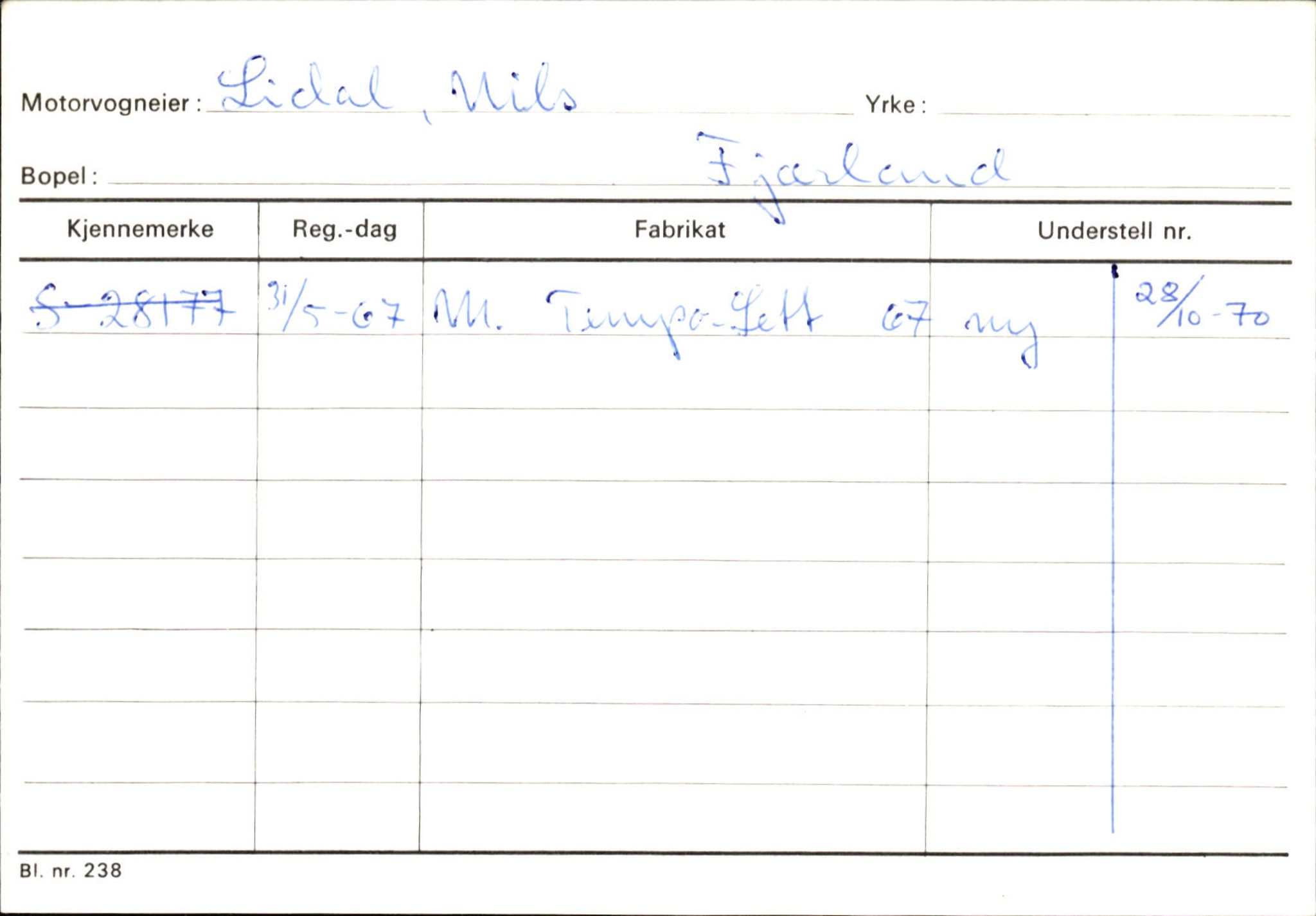 Statens vegvesen, Sogn og Fjordane vegkontor, AV/SAB-A-5301/4/F/L0132: Eigarregister Askvoll A-Å. Balestrand A-Å, 1945-1975, p. 1957