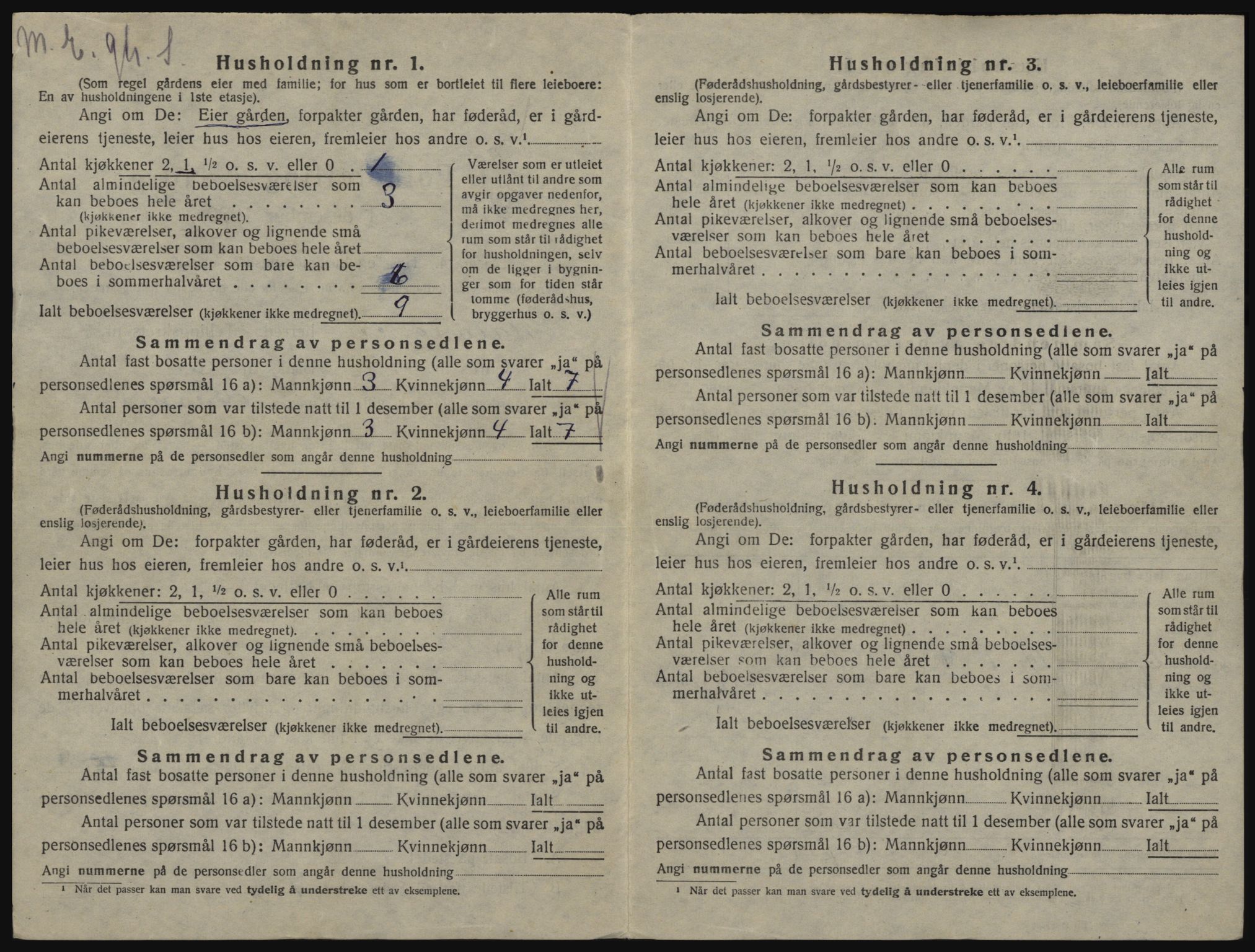 SATØ, 1920 census for Malangen, 1920, p. 47