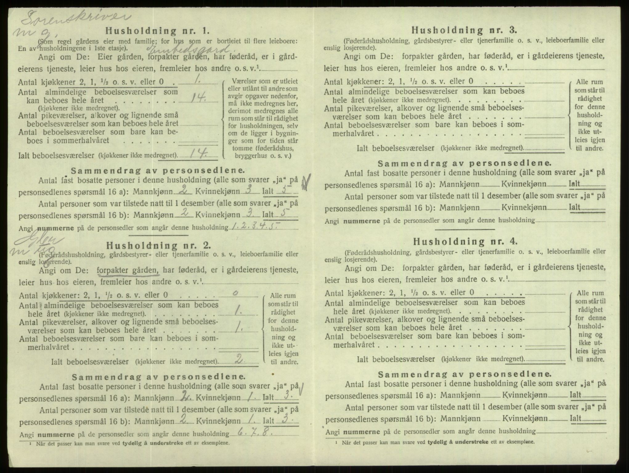SAB, 1920 census for Eid, 1920, p. 526