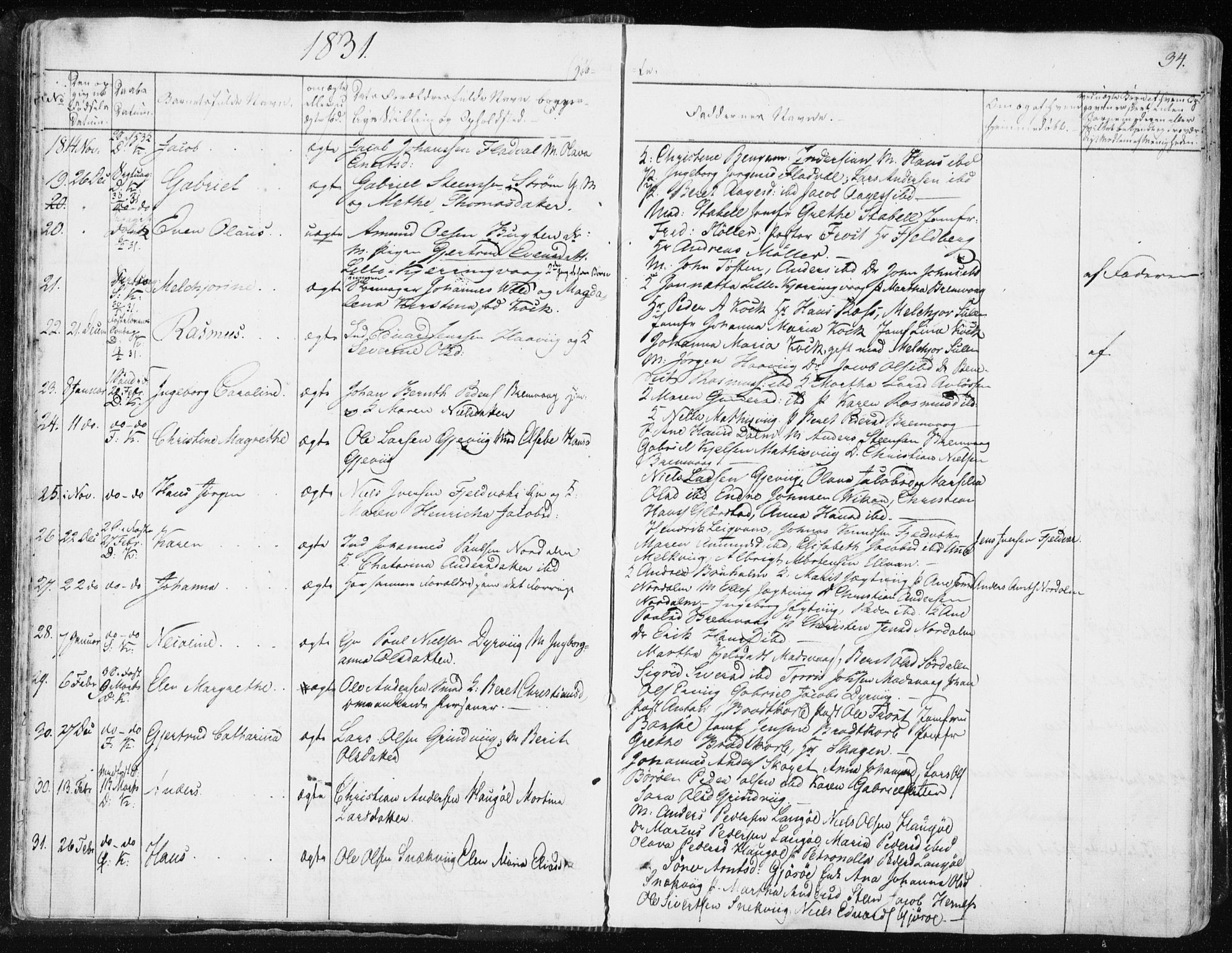 Ministerialprotokoller, klokkerbøker og fødselsregistre - Sør-Trøndelag, SAT/A-1456/634/L0528: Parish register (official) no. 634A04, 1827-1842, p. 34