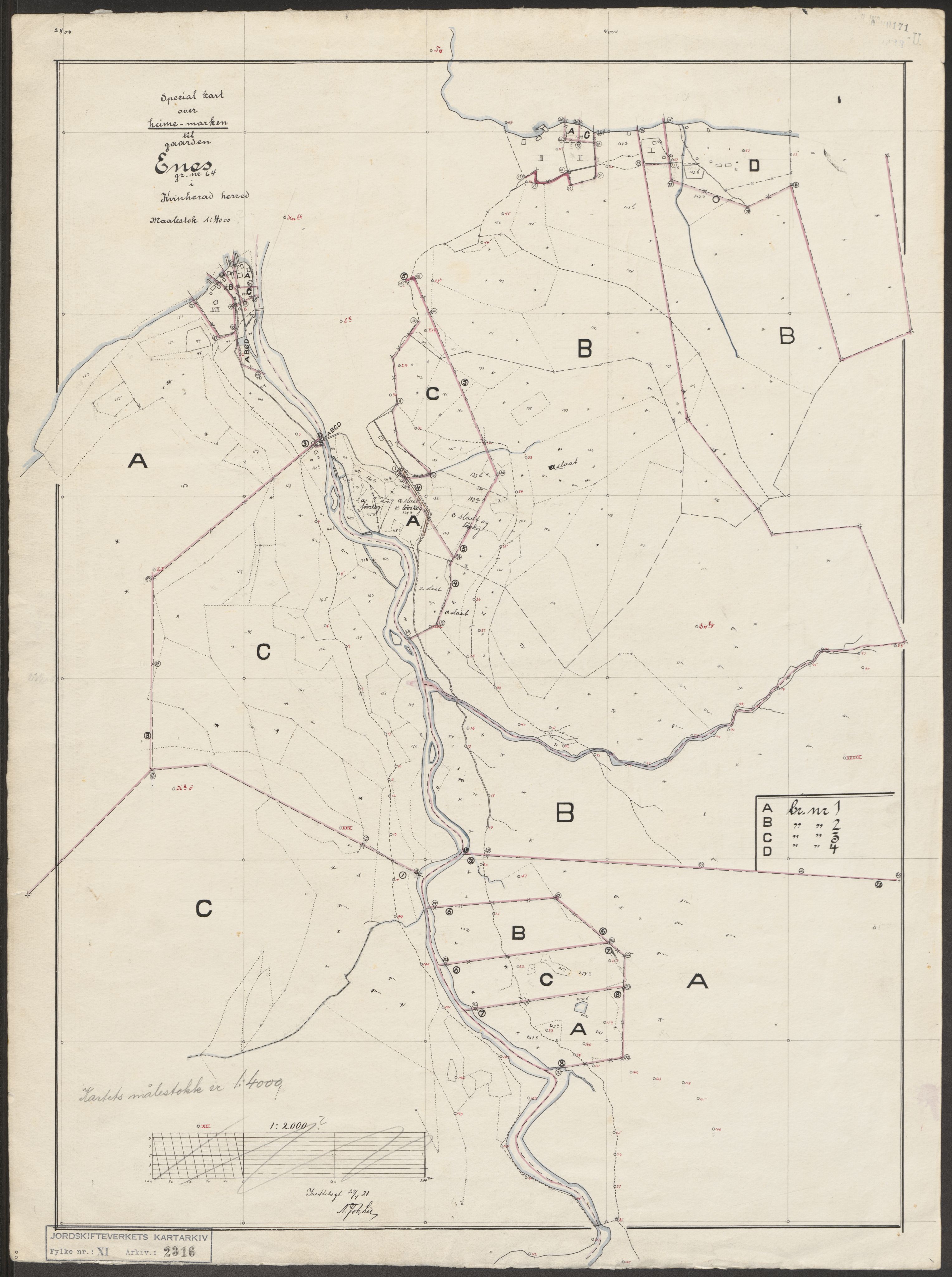 Jordskifteverkets kartarkiv, RA/S-3929/T, 1859-1988, p. 2591