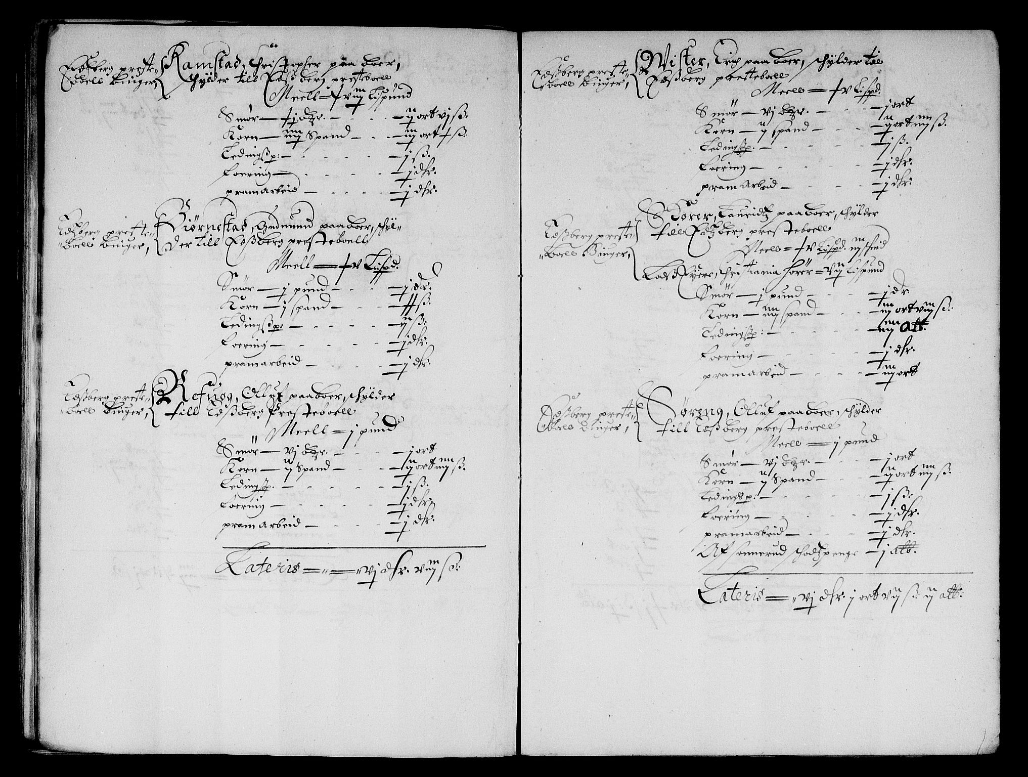 Rentekammeret inntil 1814, Reviderte regnskaper, Stiftamtstueregnskaper, Landkommissariatet på Akershus og Akershus stiftamt, AV/RA-EA-5869/R/Rb/L0061: Akershus stiftamt, 1669