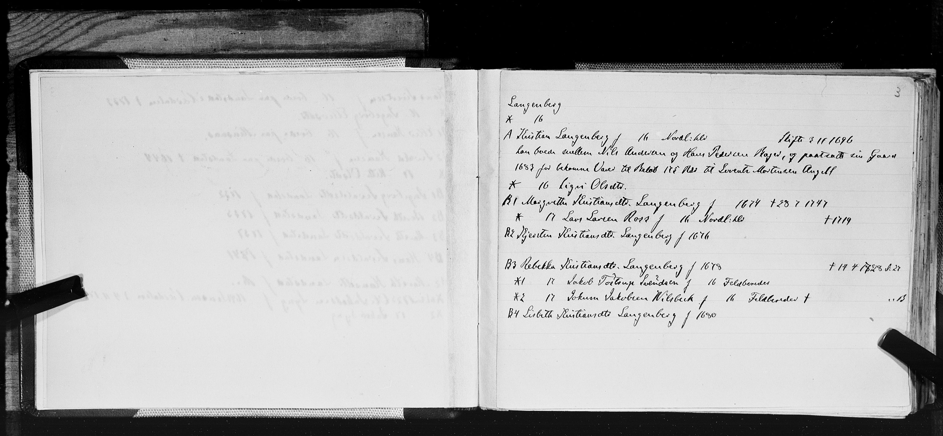 Hornemans samlinger, SAT/PA-X/A/L0017b: L - Ø, 1600-1886