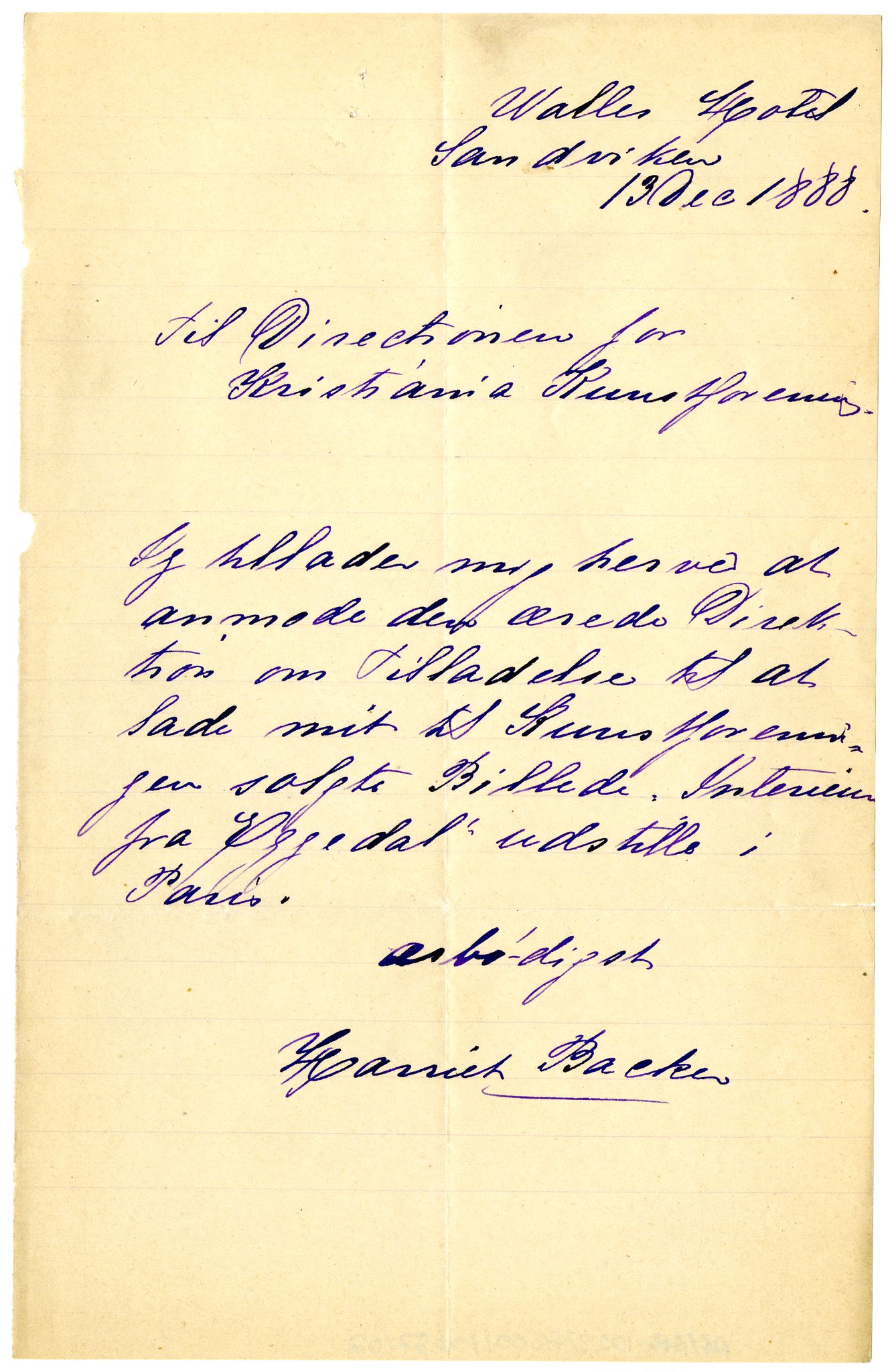 Diderik Maria Aalls brevsamling, NF/Ark-1023/F/L0001: D.M. Aalls brevsamling. A - B, 1738-1889, p. 653