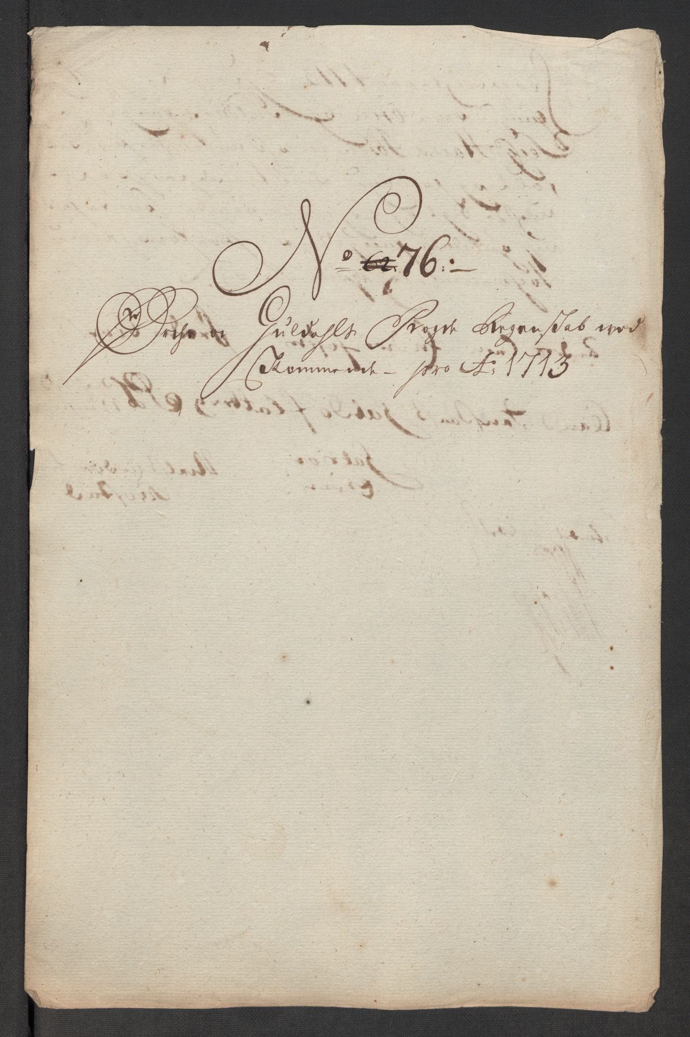 Rentekammeret inntil 1814, Reviderte regnskaper, Fogderegnskap, AV/RA-EA-4092/R60/L3964: Fogderegnskap Orkdal og Gauldal, 1713, p. 545