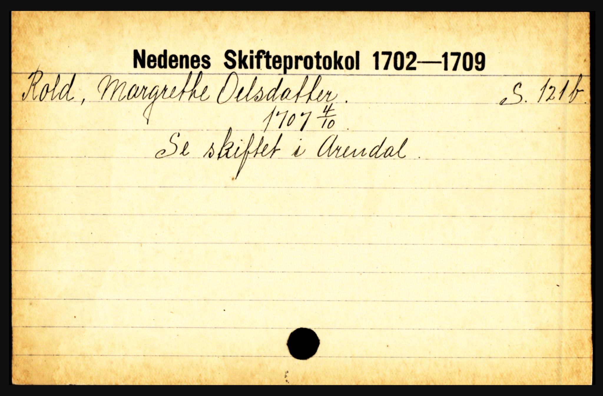 Nedenes sorenskriveri før 1824, AV/SAK-1221-0007/H, p. 24289