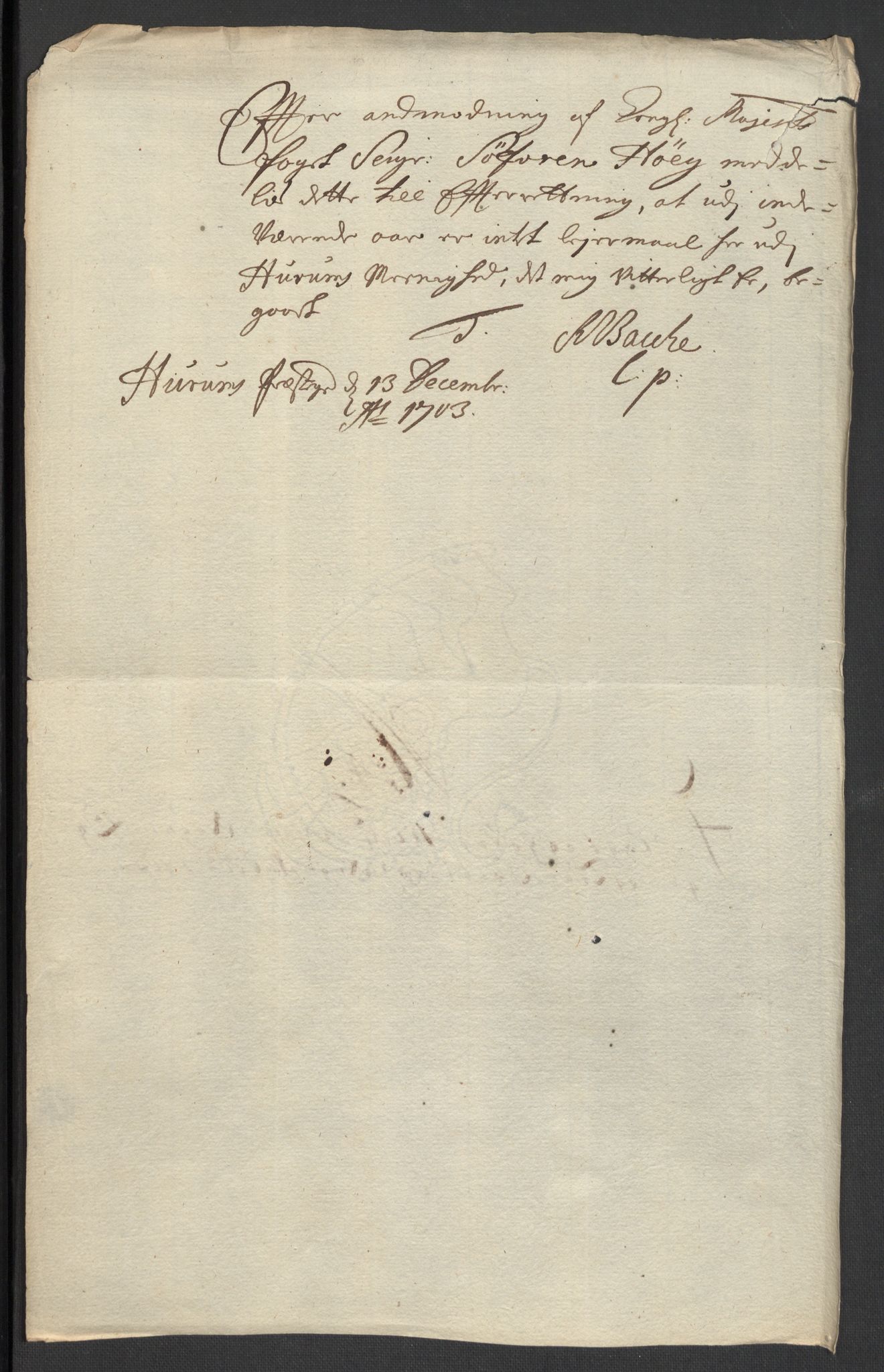 Rentekammeret inntil 1814, Reviderte regnskaper, Fogderegnskap, AV/RA-EA-4092/R30/L1699: Fogderegnskap Hurum, Røyken, Eiker og Lier, 1703, p. 26