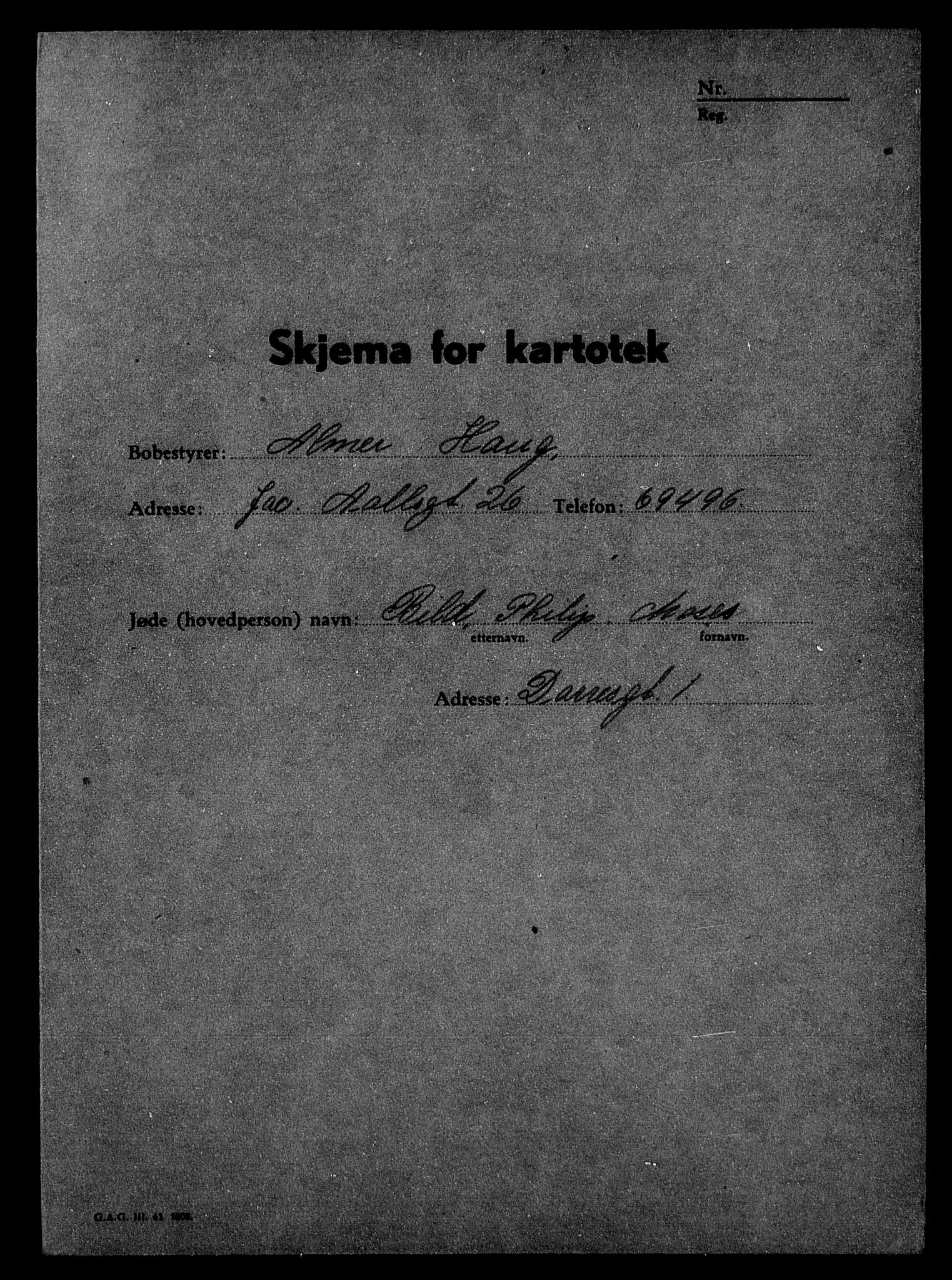 Justisdepartementet, Tilbakeføringskontoret for inndratte formuer, AV/RA-S-1564/H/Hc/Hcc/L0924: --, 1945-1947, p. 130