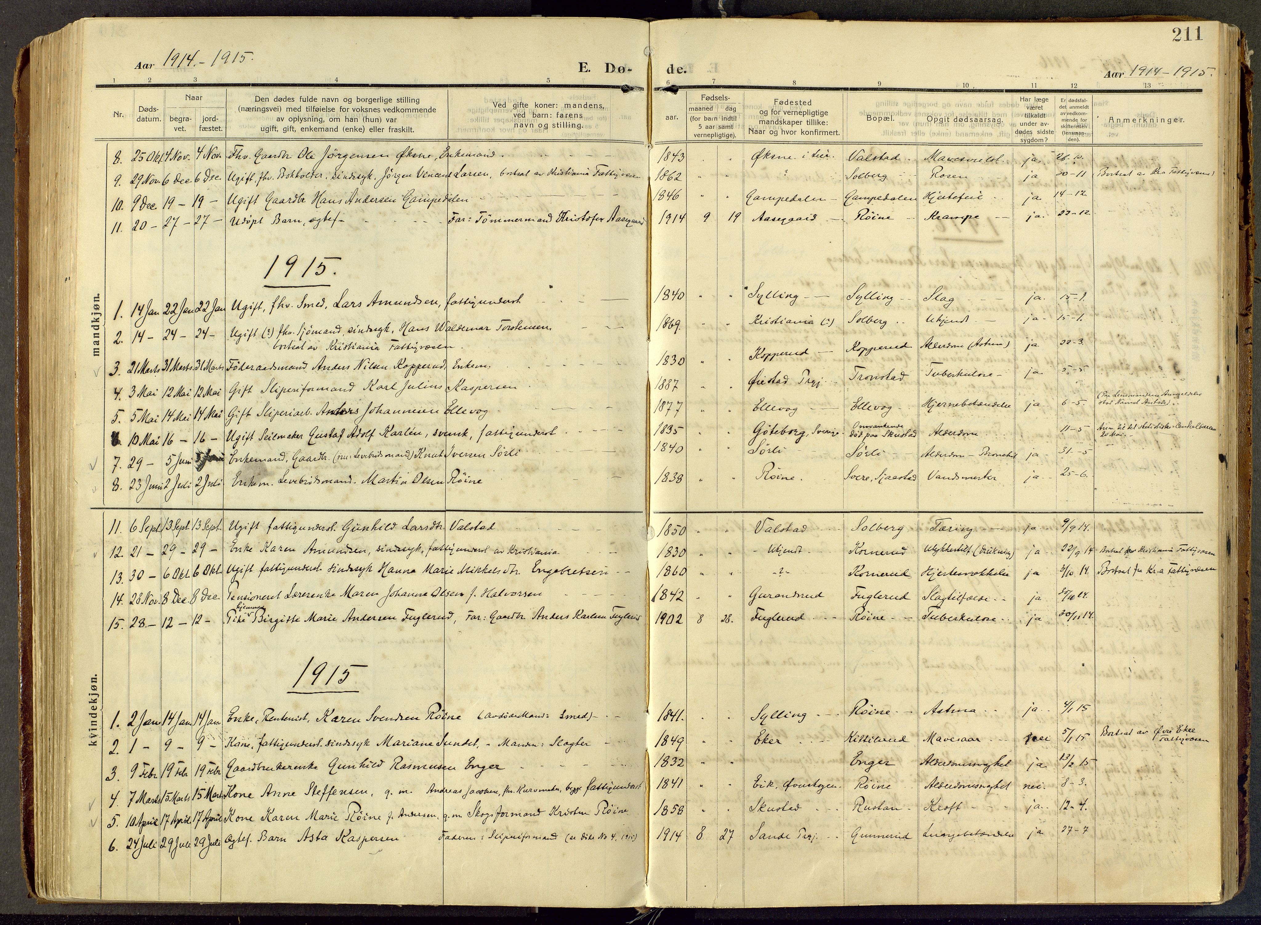 Parish register (official) no. III 1, 1910-1936, p. 211