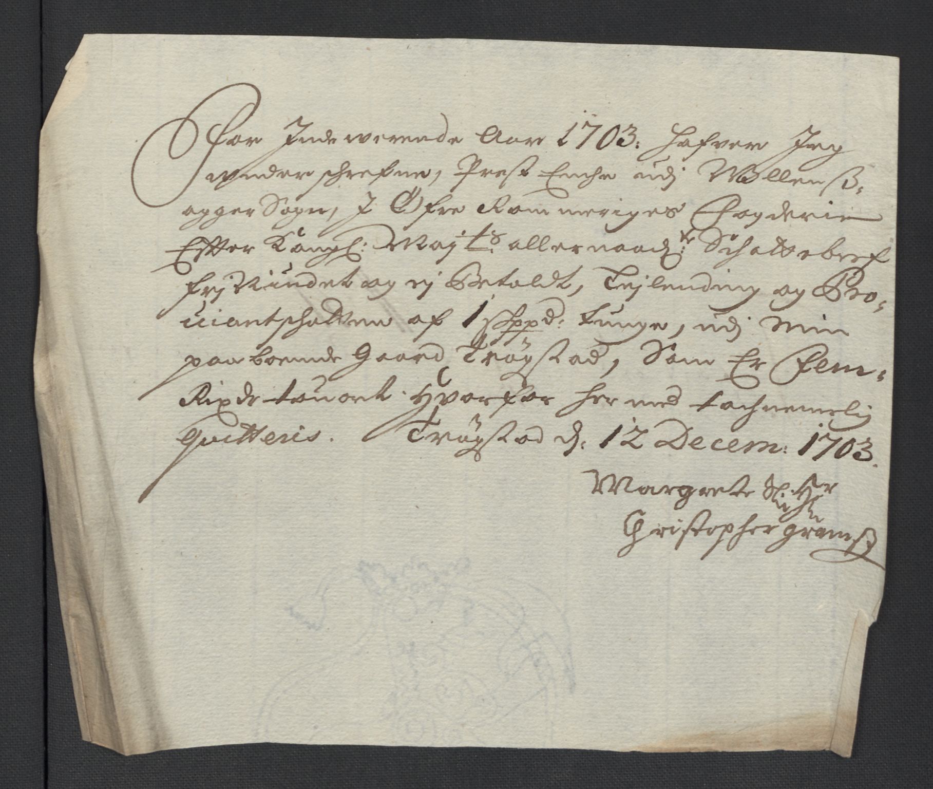 Rentekammeret inntil 1814, Reviderte regnskaper, Fogderegnskap, AV/RA-EA-4092/R12/L0716: Fogderegnskap Øvre Romerike, 1703, p. 300