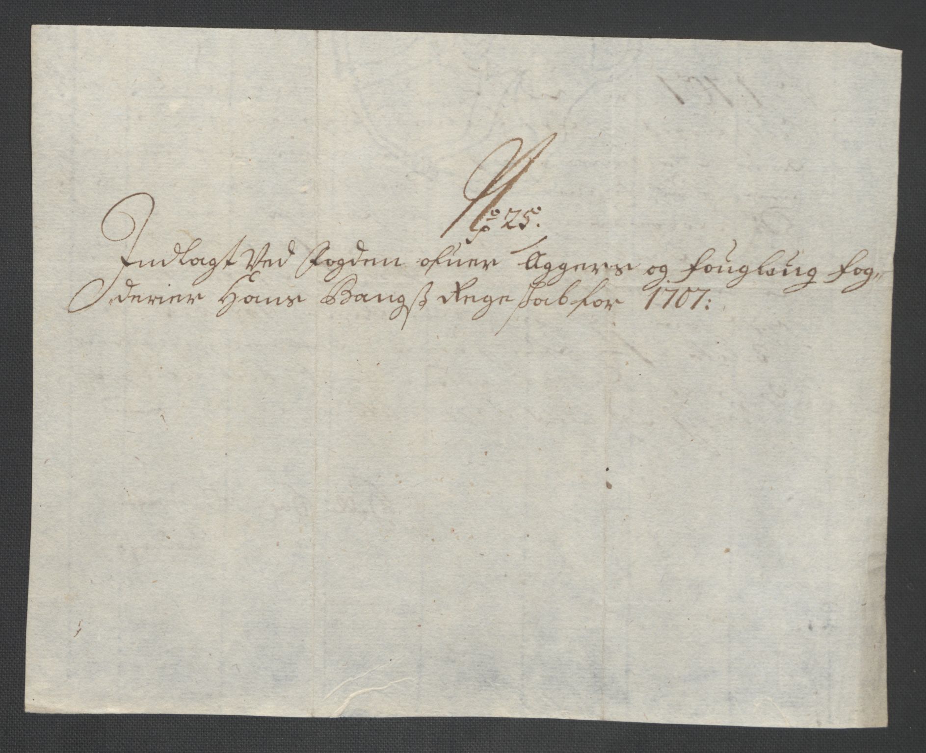 Rentekammeret inntil 1814, Reviderte regnskaper, Fogderegnskap, AV/RA-EA-4092/R10/L0447: Fogderegnskap Aker og Follo, 1707-1709, p. 167