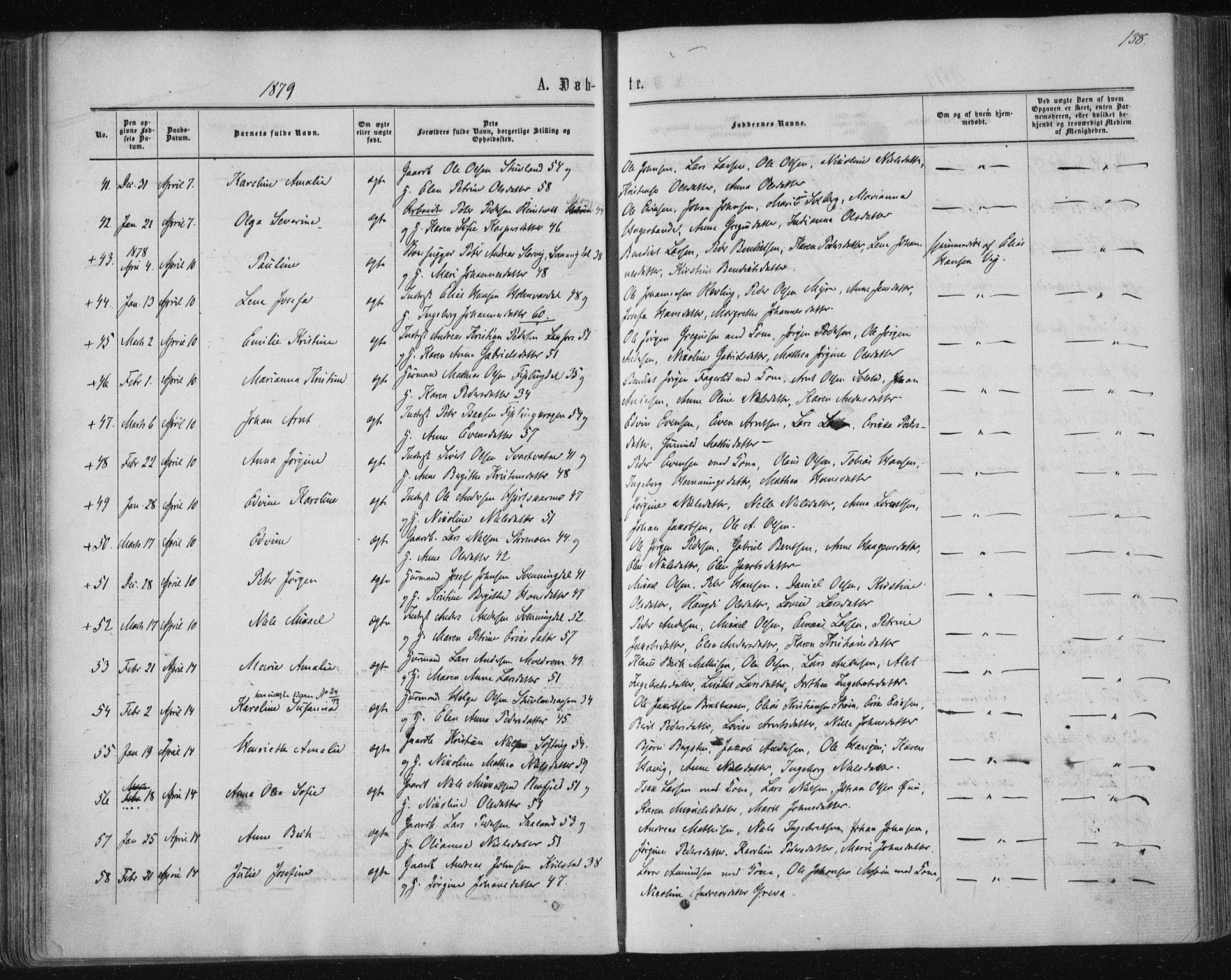 Ministerialprotokoller, klokkerbøker og fødselsregistre - Nordland, AV/SAT-A-1459/820/L0294: Parish register (official) no. 820A15, 1866-1879, p. 138
