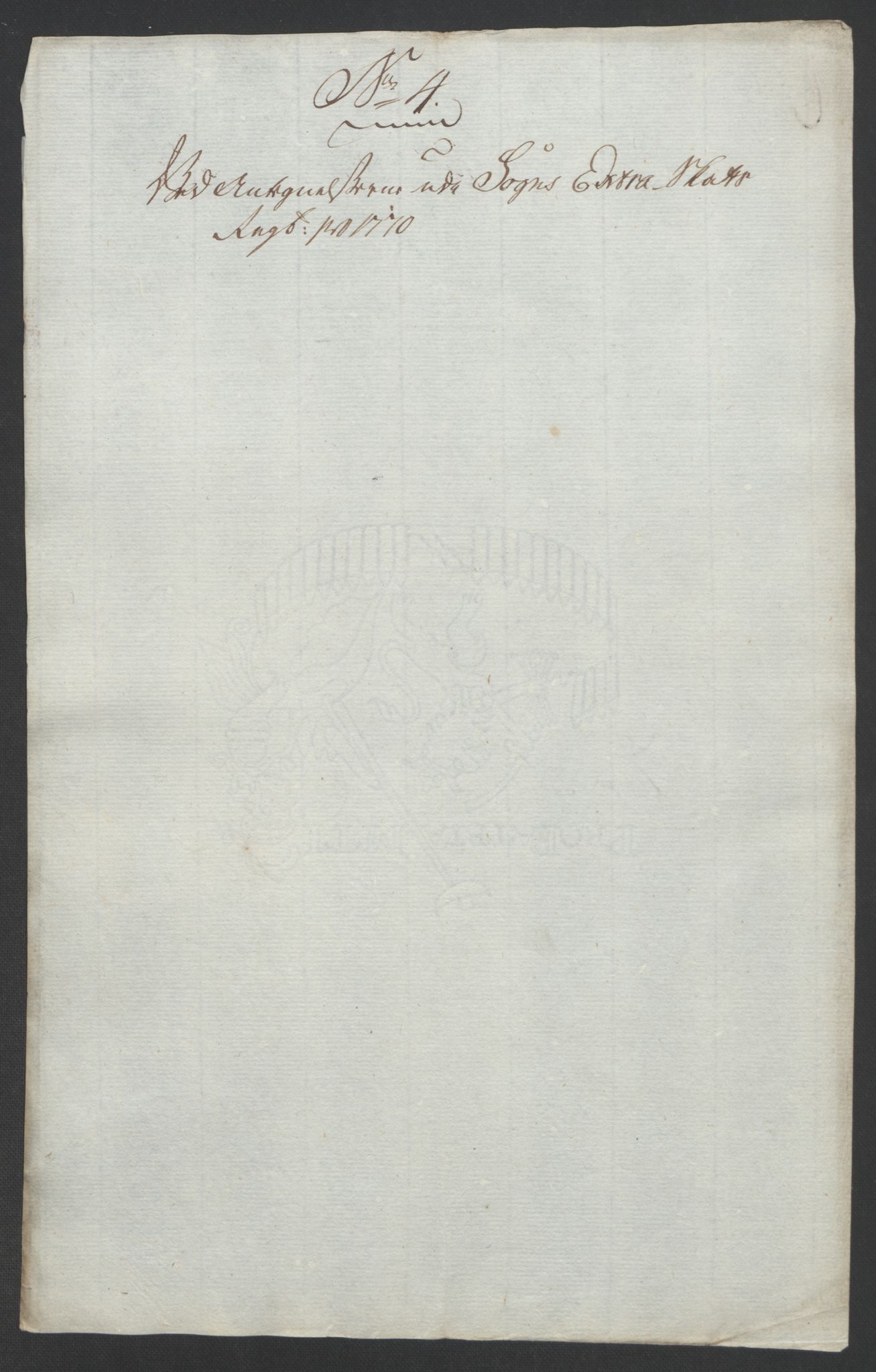 Rentekammeret inntil 1814, Realistisk ordnet avdeling, RA/EA-4070/Ol/L0018: [Gg 10]: Ekstraskatten, 23.09.1762. Sogn, 1762-1772, p. 325
