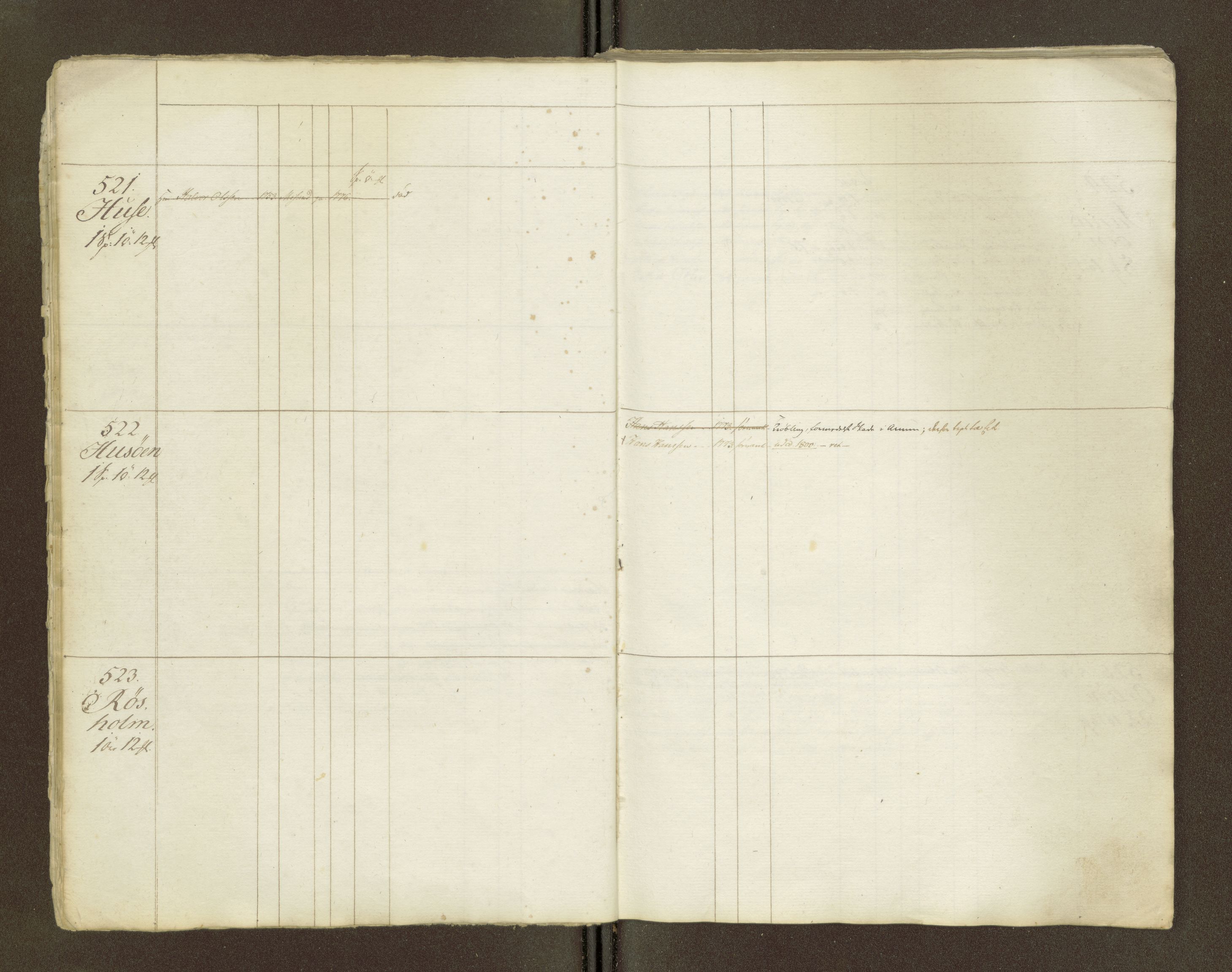 Sjøinnrulleringen - Trondhjemske distrikt, AV/SAT-A-5121/01/L0047/0002: -- / Lægds og hovedrulle for Romsdal fogderi, 1769-1790, p. 7