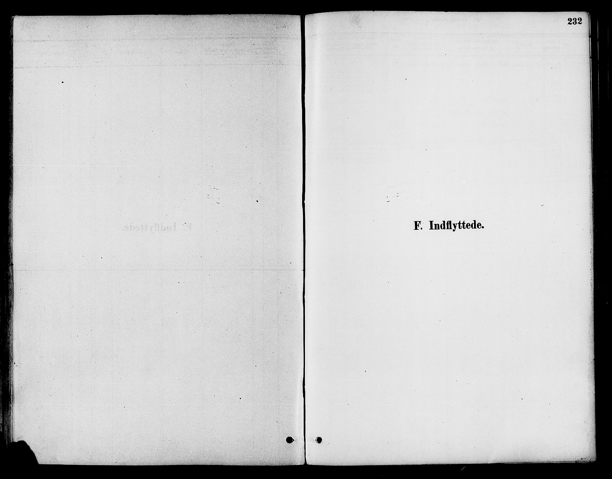 Østre Toten prestekontor, SAH/PREST-104/H/Ha/Haa/L0007: Parish register (official) no. 7, 1881-1896, p. 232