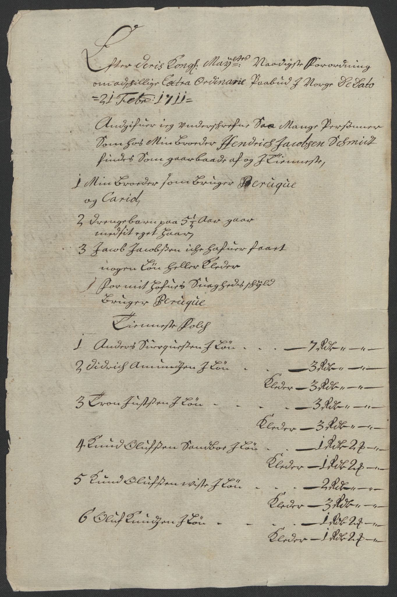 Rentekammeret inntil 1814, Reviderte regnskaper, Fogderegnskap, AV/RA-EA-4092/R17/L1180: Fogderegnskap Gudbrandsdal, 1711, p. 161