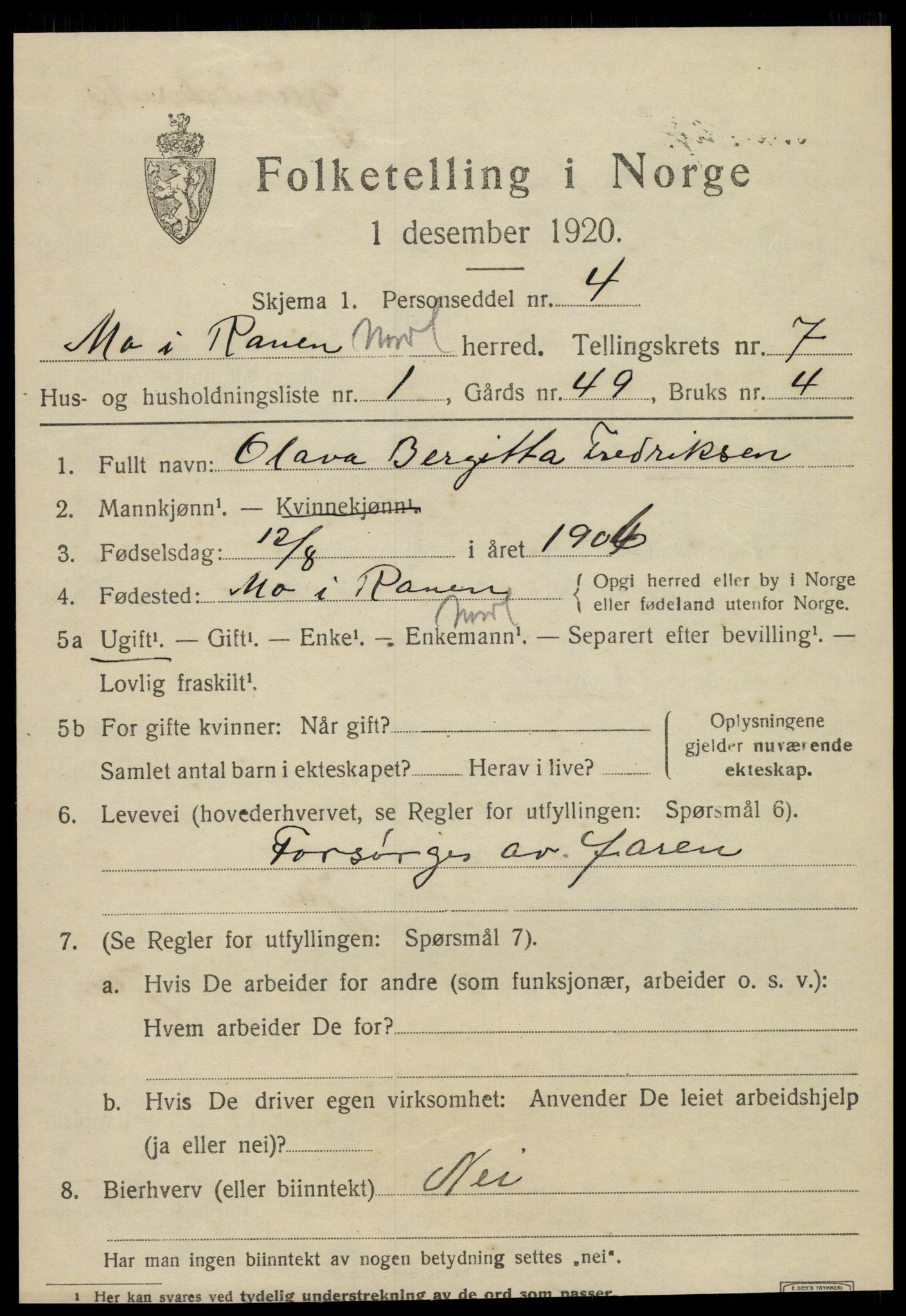 SAT, 1920 census for Mo, 1920, p. 7313