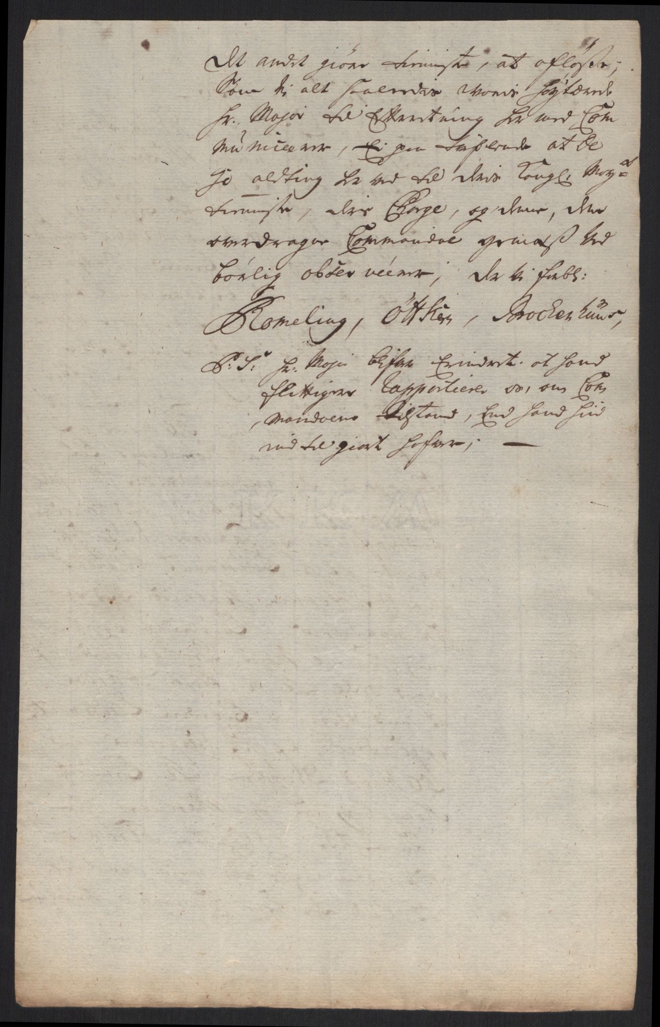 Kommanderende general (KG I) med Det norske krigsdirektorium, AV/RA-EA-5419/B/L0013: Kommanderende generals konsepter, 1730-1733, p. 116